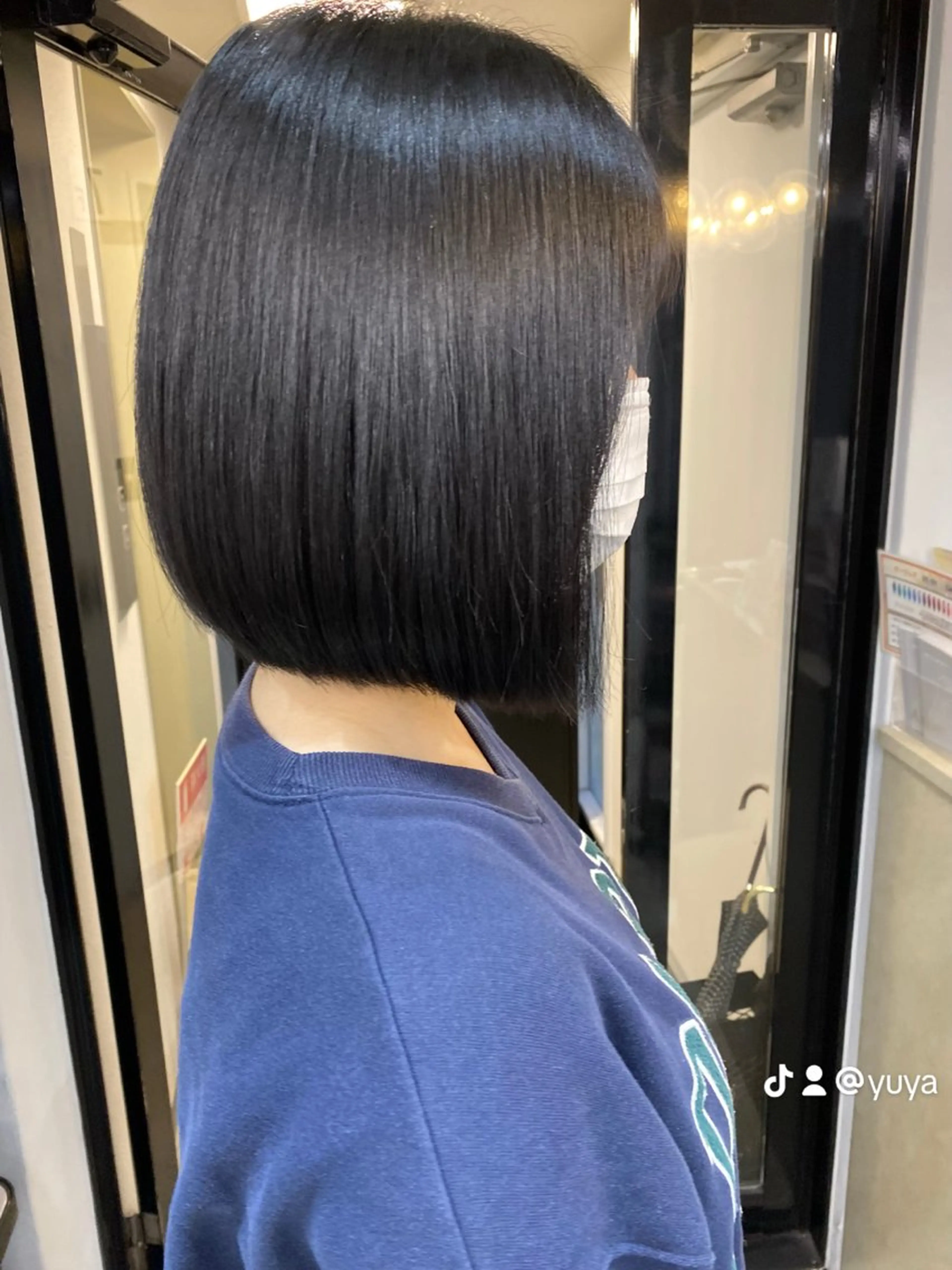 ミディアム 縮毛矯正 カット 縮毛矯正 トリートメント 佐藤 侑哉のヘアスタイル
