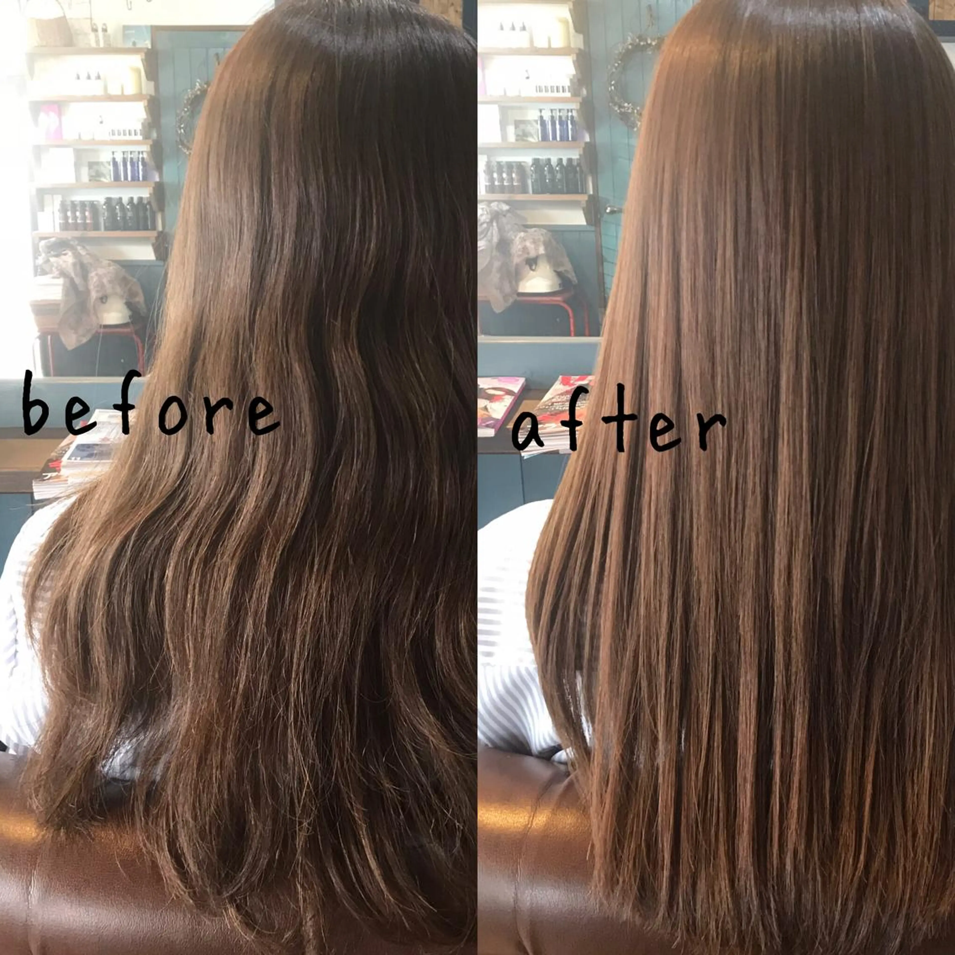 ロング くせ毛 髪質改善 トリートメント sakai yukariのヘアスタイル