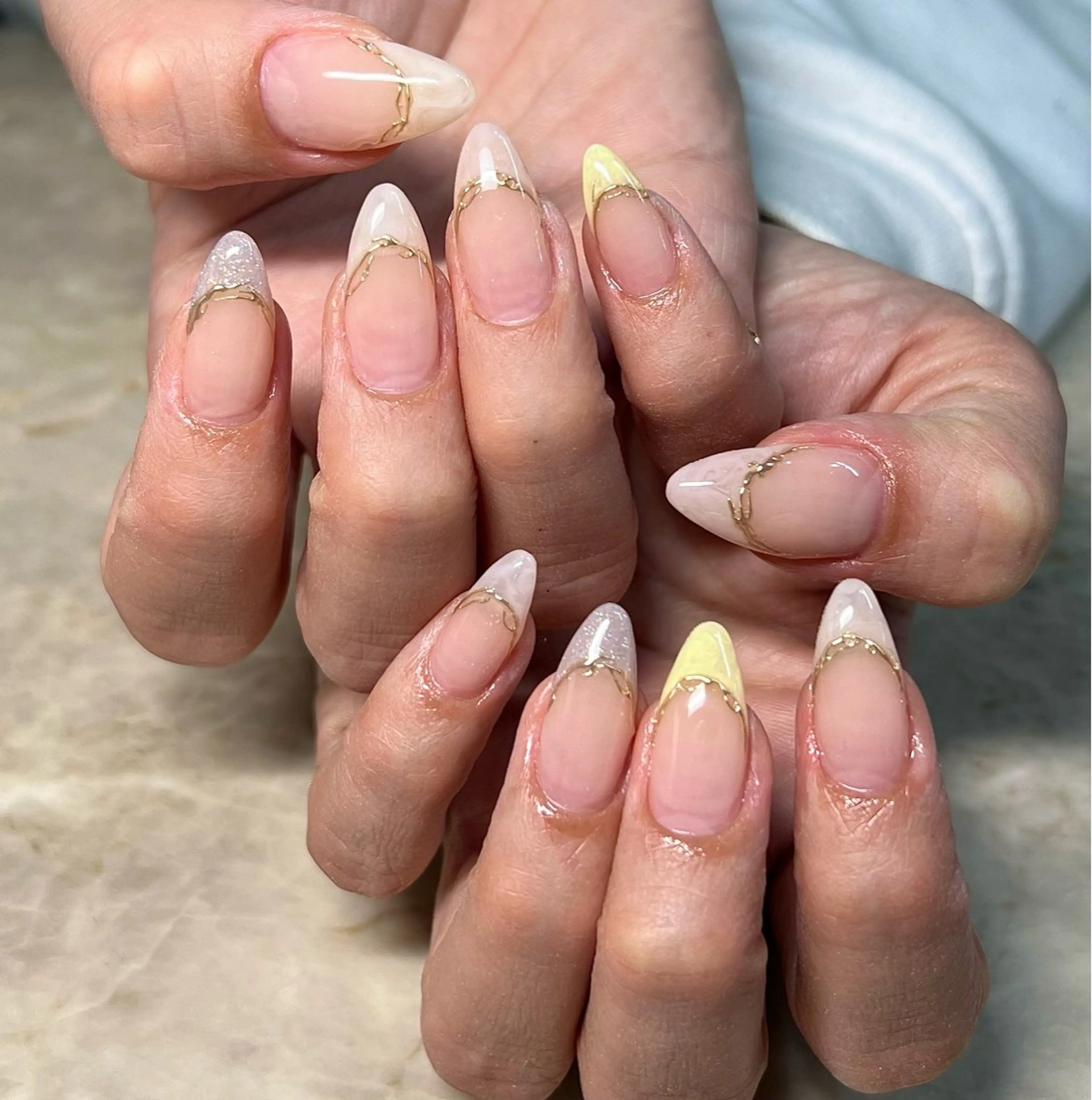 ネイル ハンドネイル 鶴田୨ৎmaison de NALIのネイルデザイン