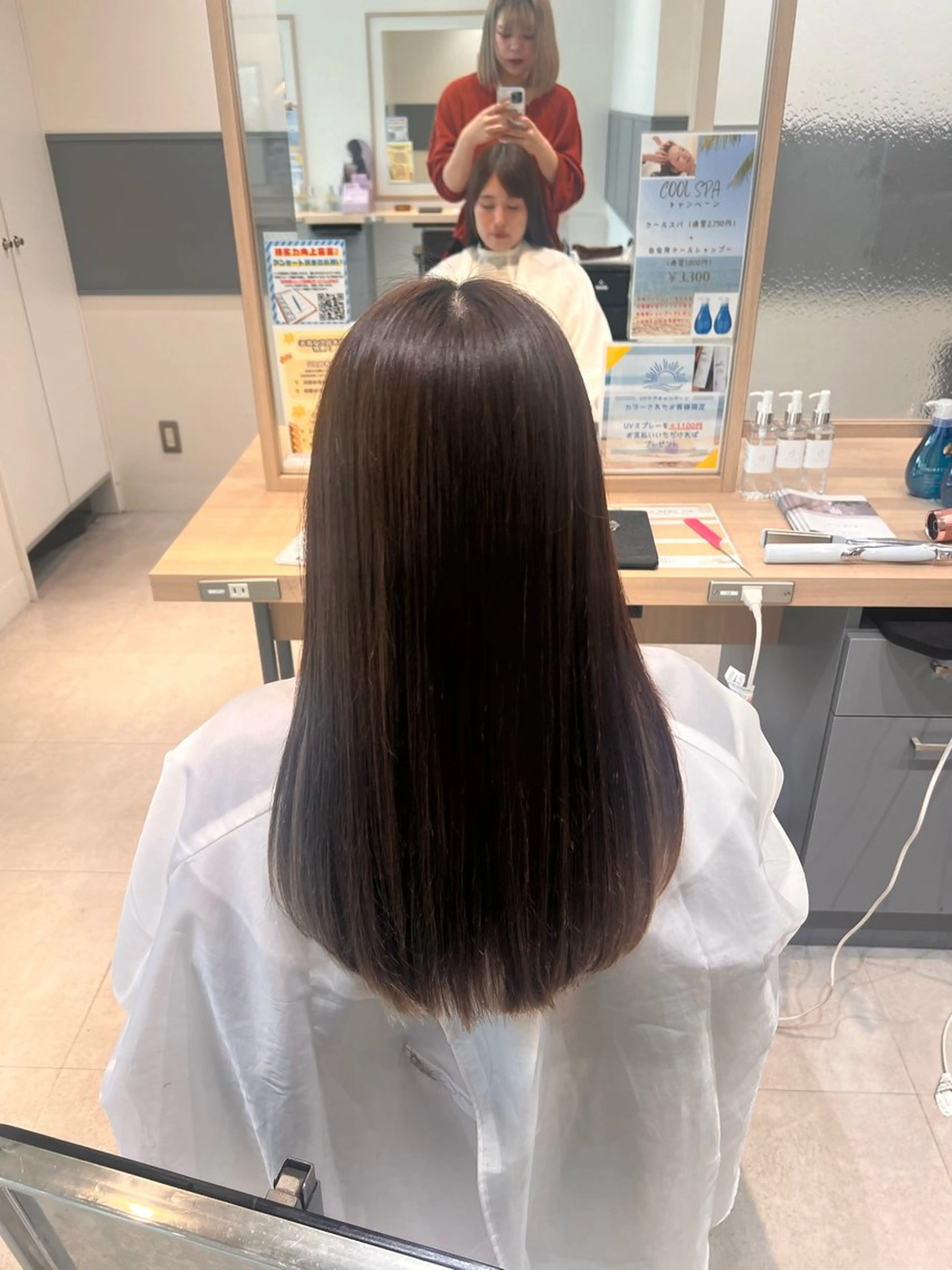 デザイナーカットロング＋オージュア5STEPトリートメント🪽の写真