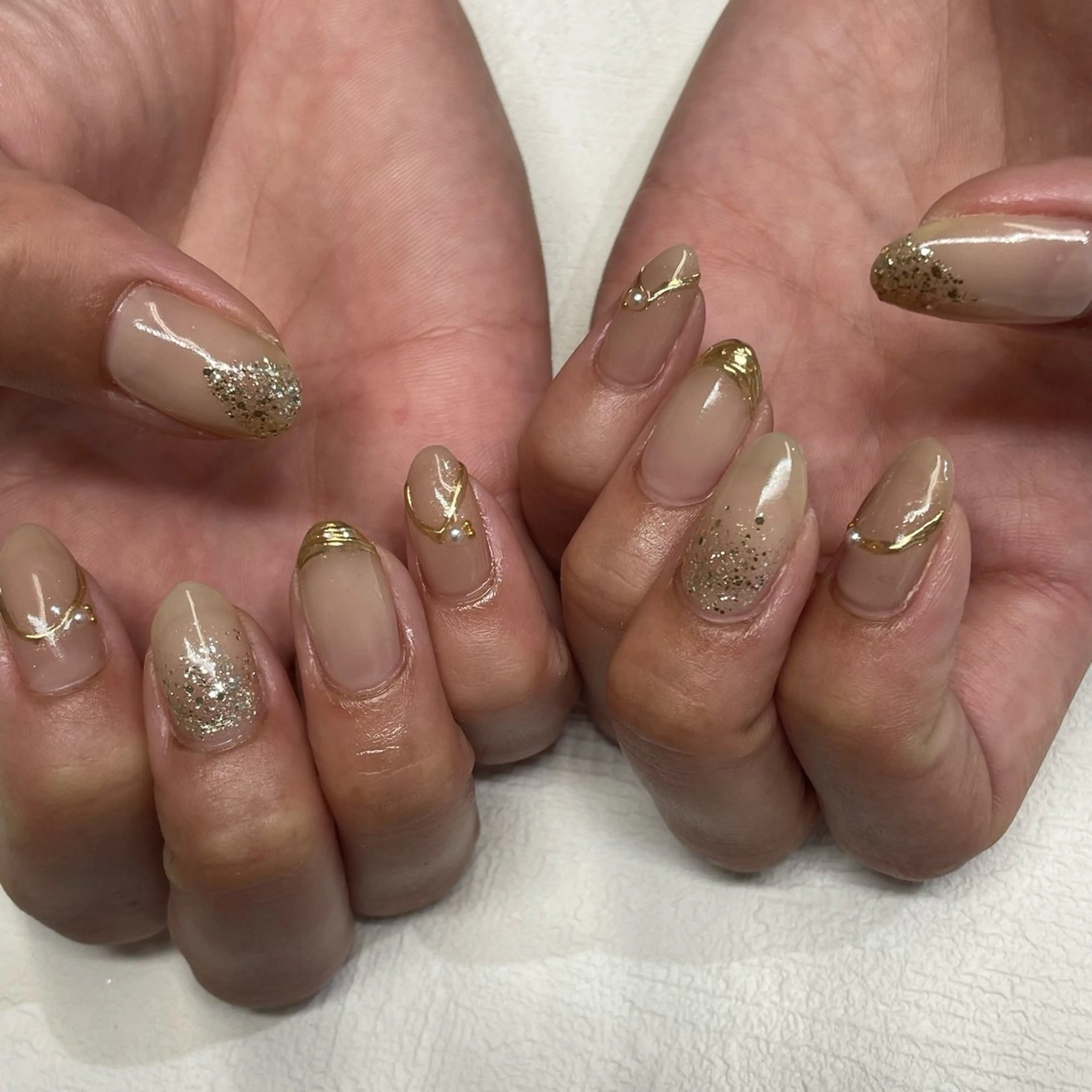 ♡限定♡‼️40%off価格から更にお得に‼️💅hand ワンカラー 定額デザイン[Basic.Design]の写真