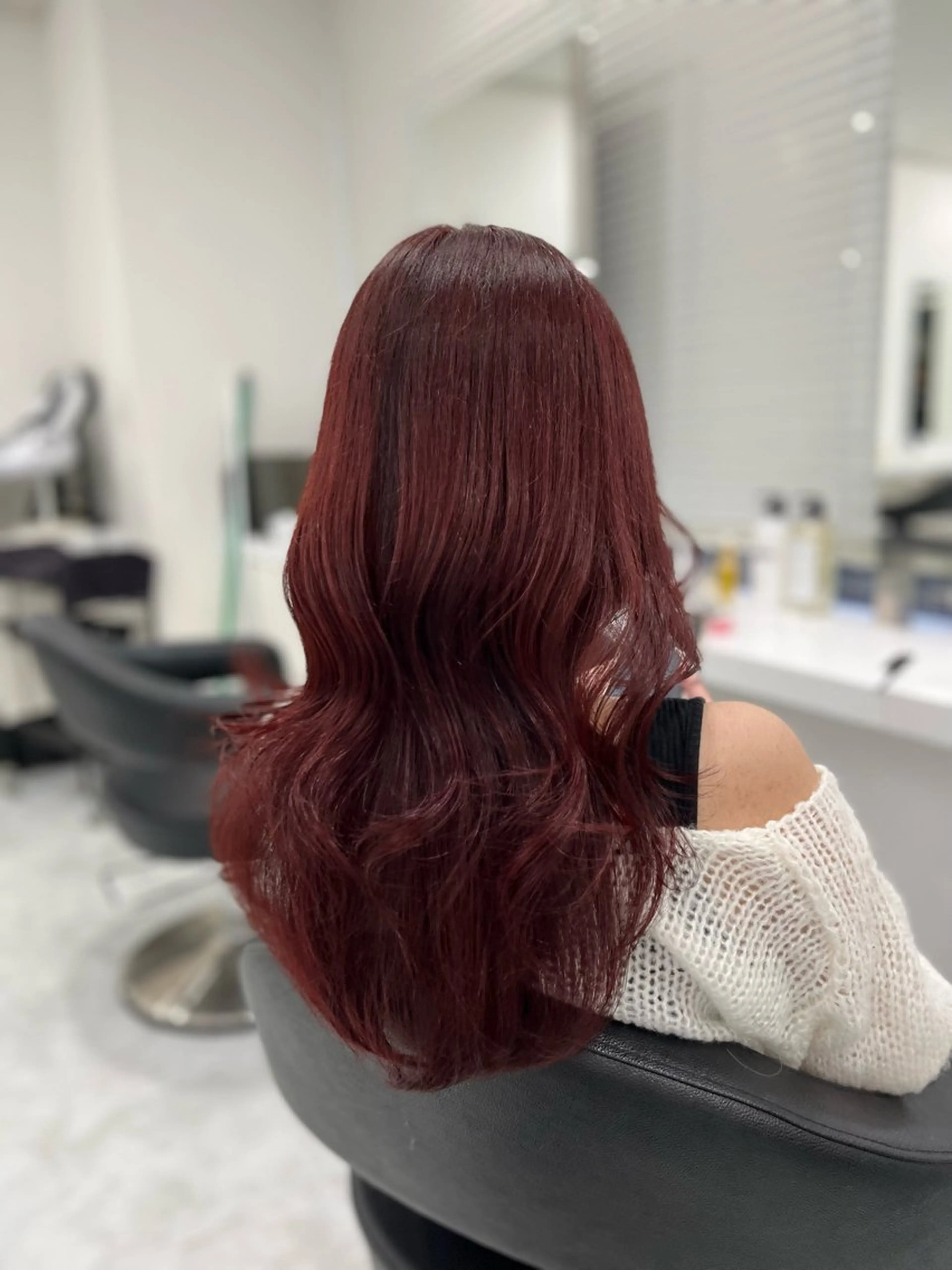 ロング ヘアカラー 渋谷🥇透明感カラー 特化美容師のヘアスタイル