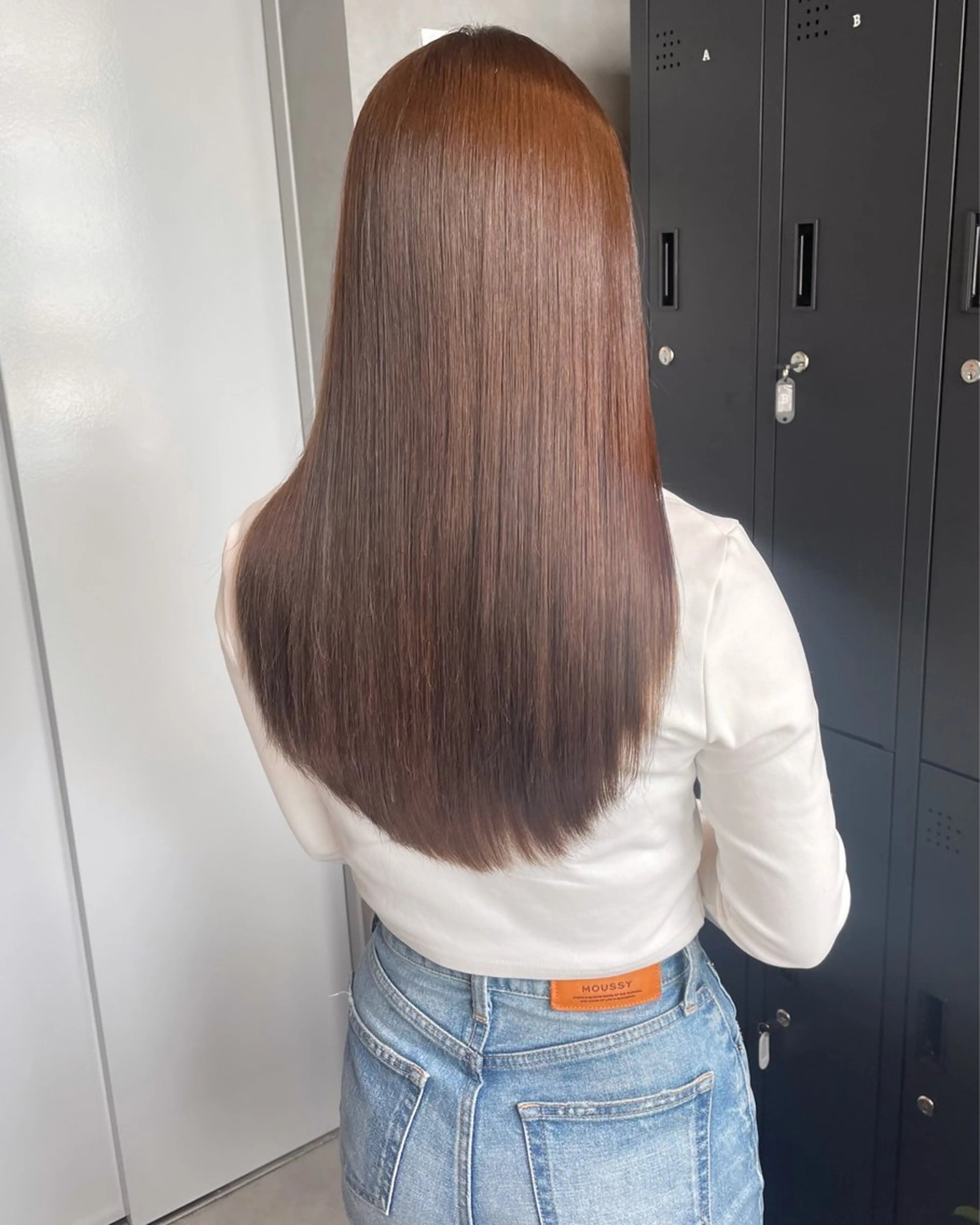 ロング ロング カット ヘアカラー トリートメント MAI /BUCKS/天王寺のヘアスタイル