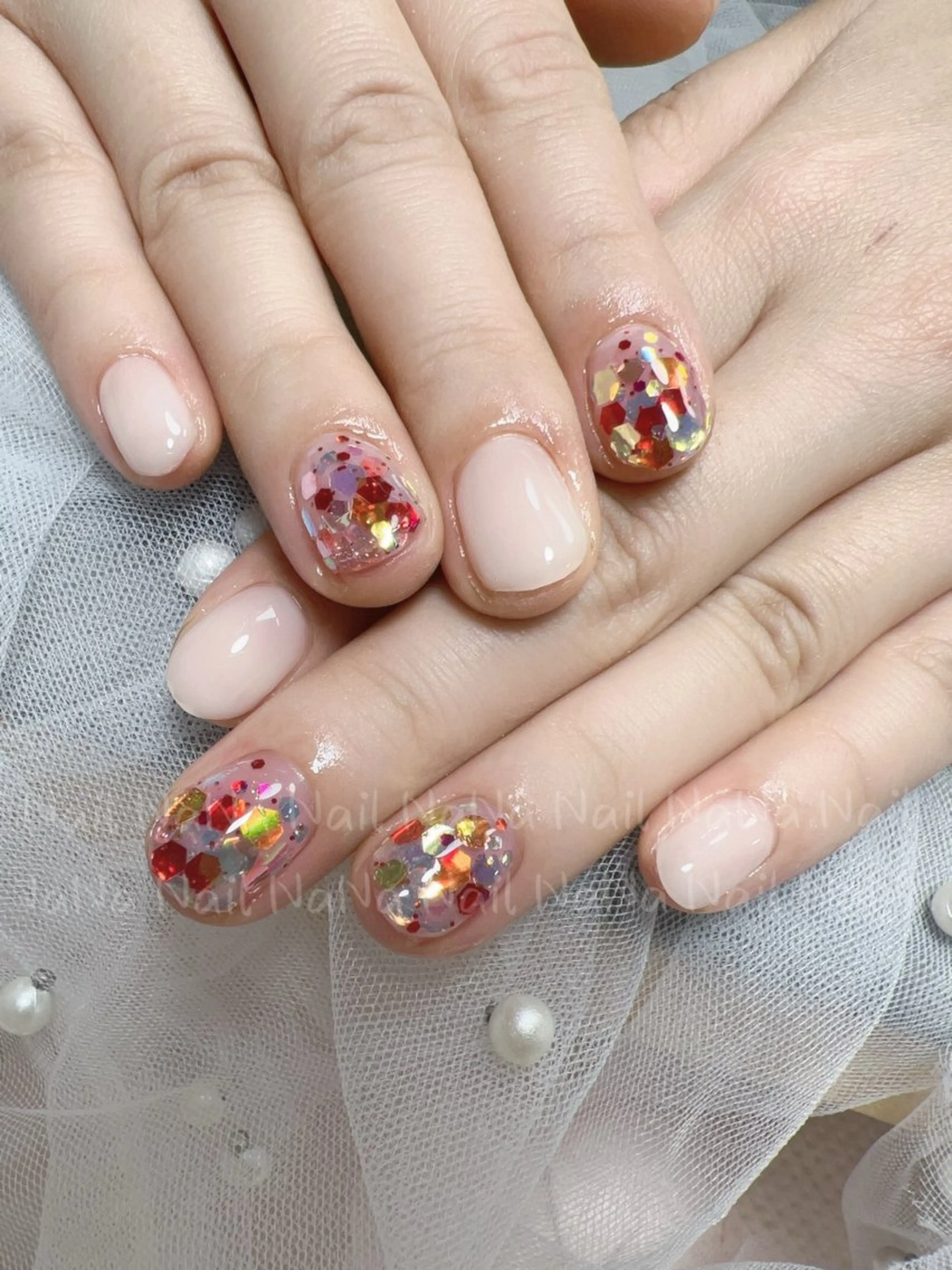 ネイル キラキラネイル ハンドネイル Nail NaNaのネイルデザイン
