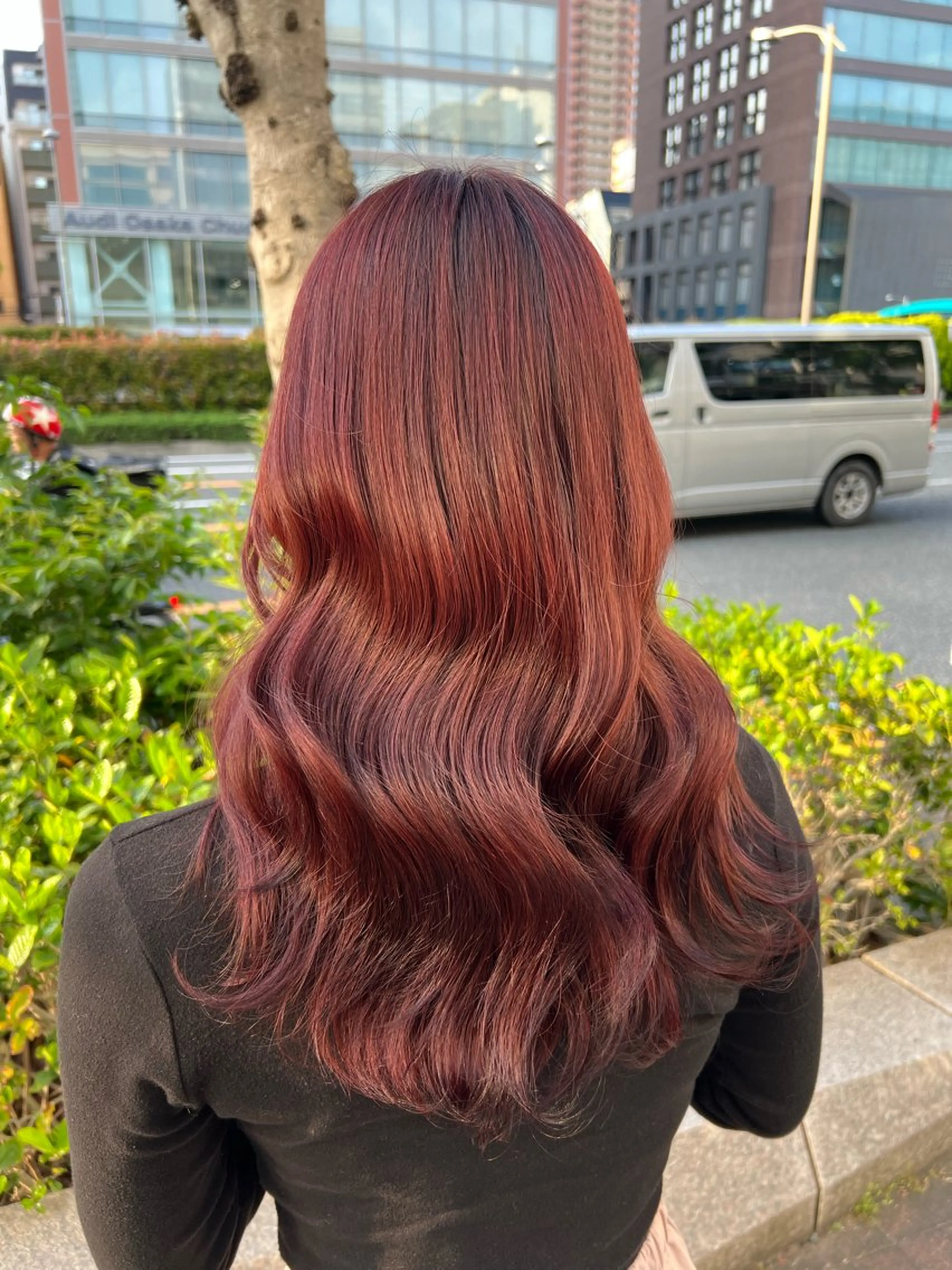 ミディアム 縮毛矯正 UNITE所属・🎀UNITE/艶髪 /シールエクステ🎀のヘアスタイル
