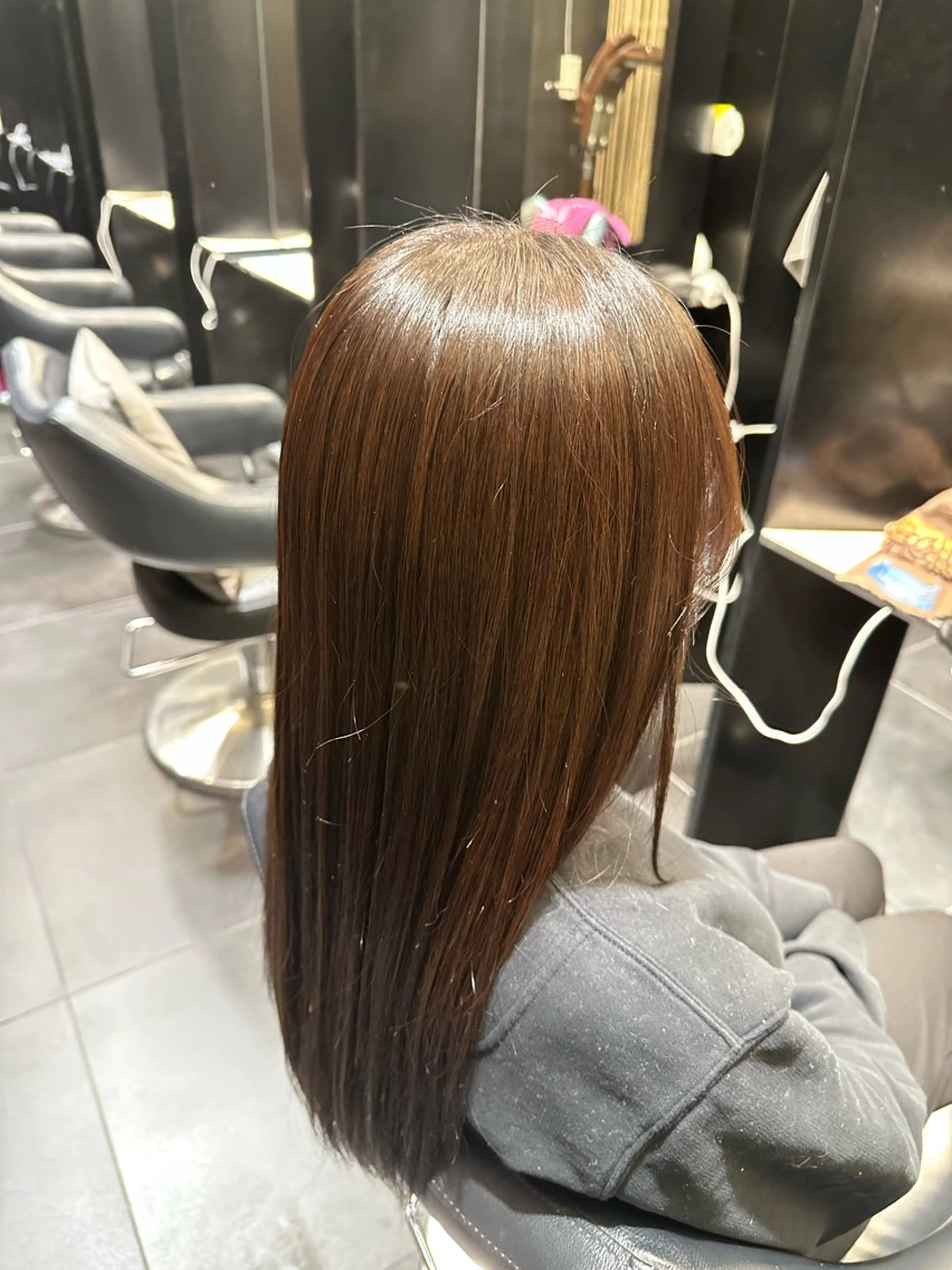 ロング カラー 透明感カラー CAMINOIA 銀座店所属・指田 あゆみのヘアスタイル