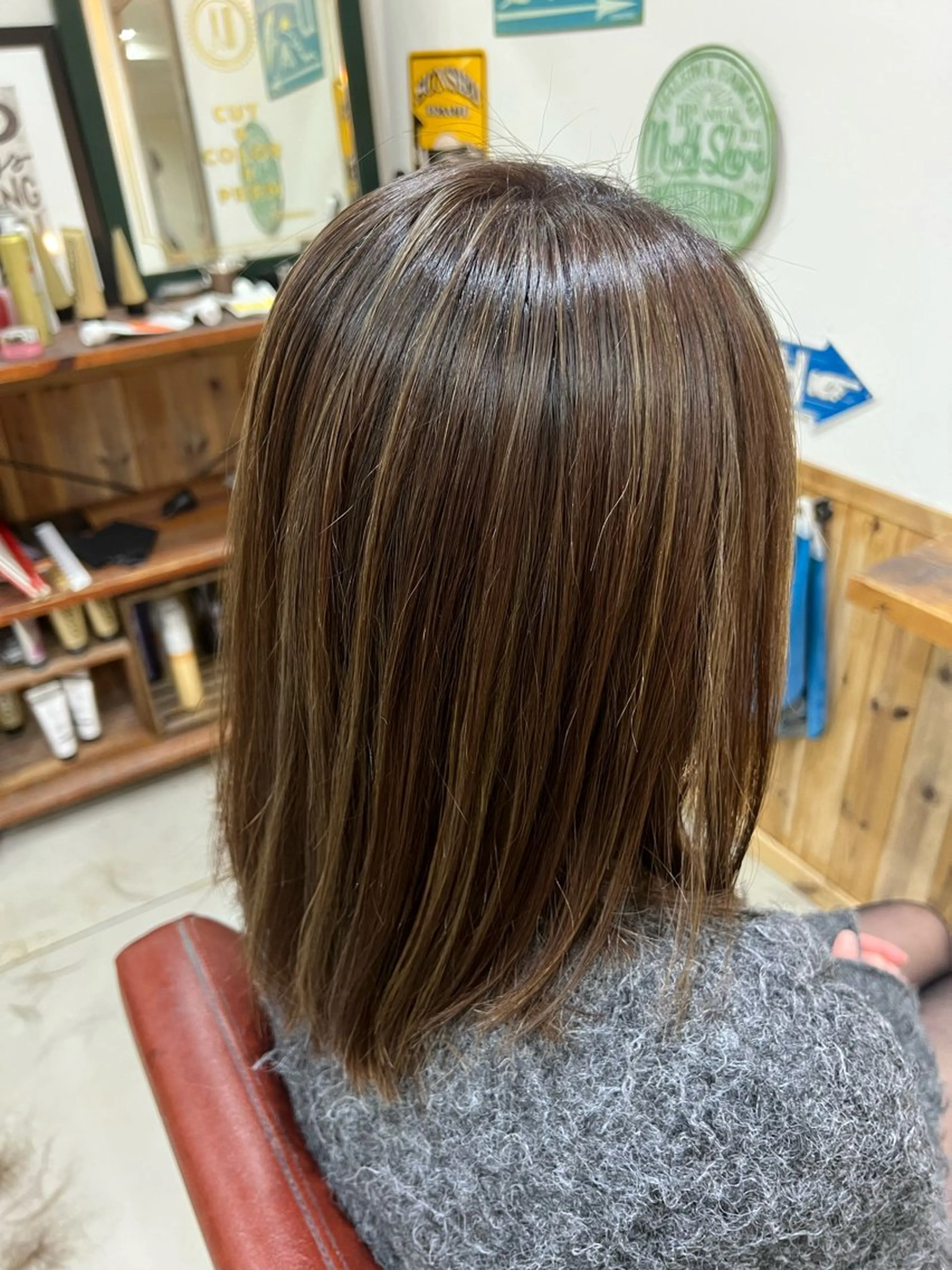 カラー ヘアカラー 🌈ダブルカラー🌈 💚みやのしんじ💚のヘアスタイル