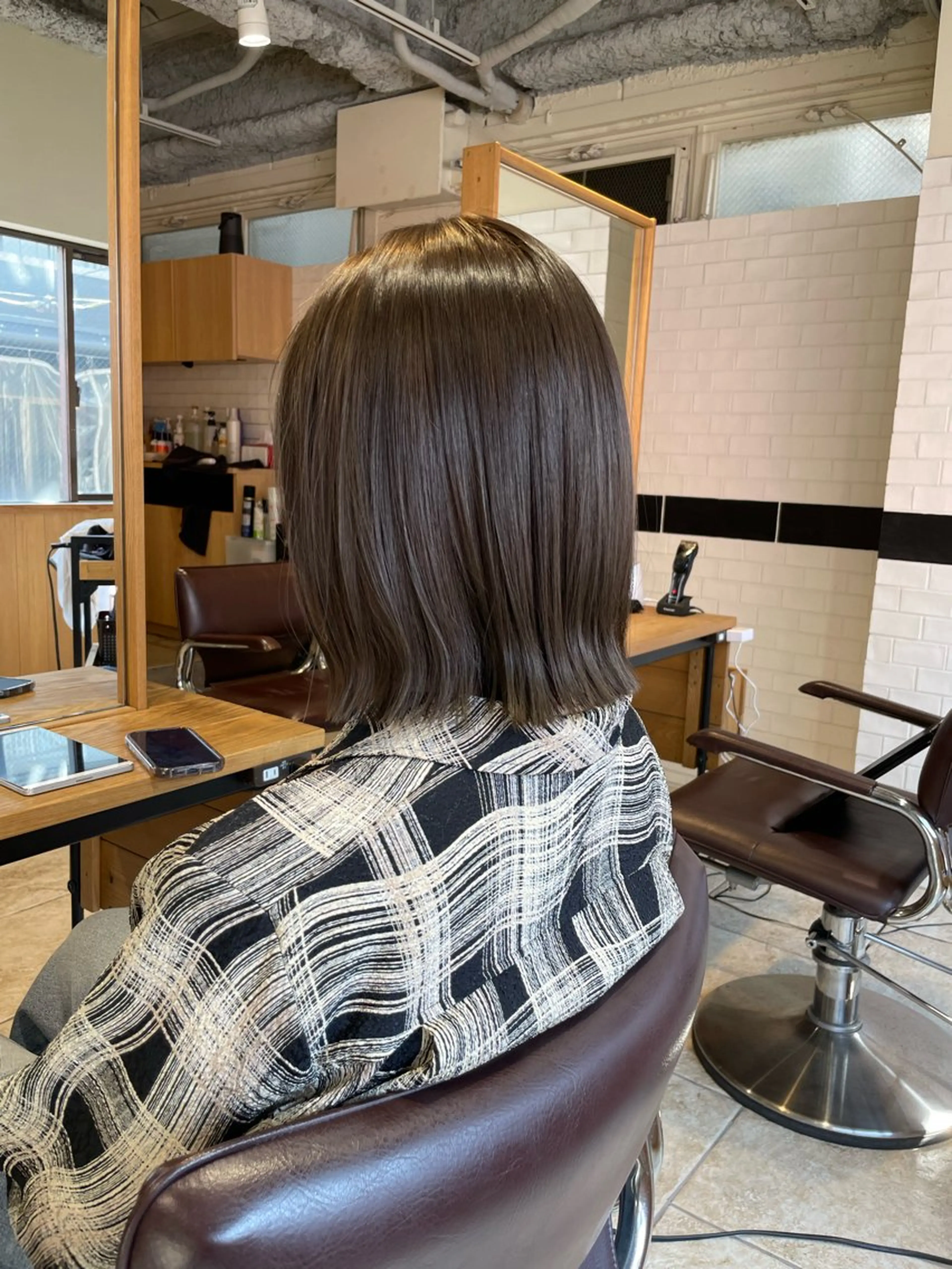 ショート カラー ボブ トリートメント ショート・ボブ／ CHIEのヘアスタイル