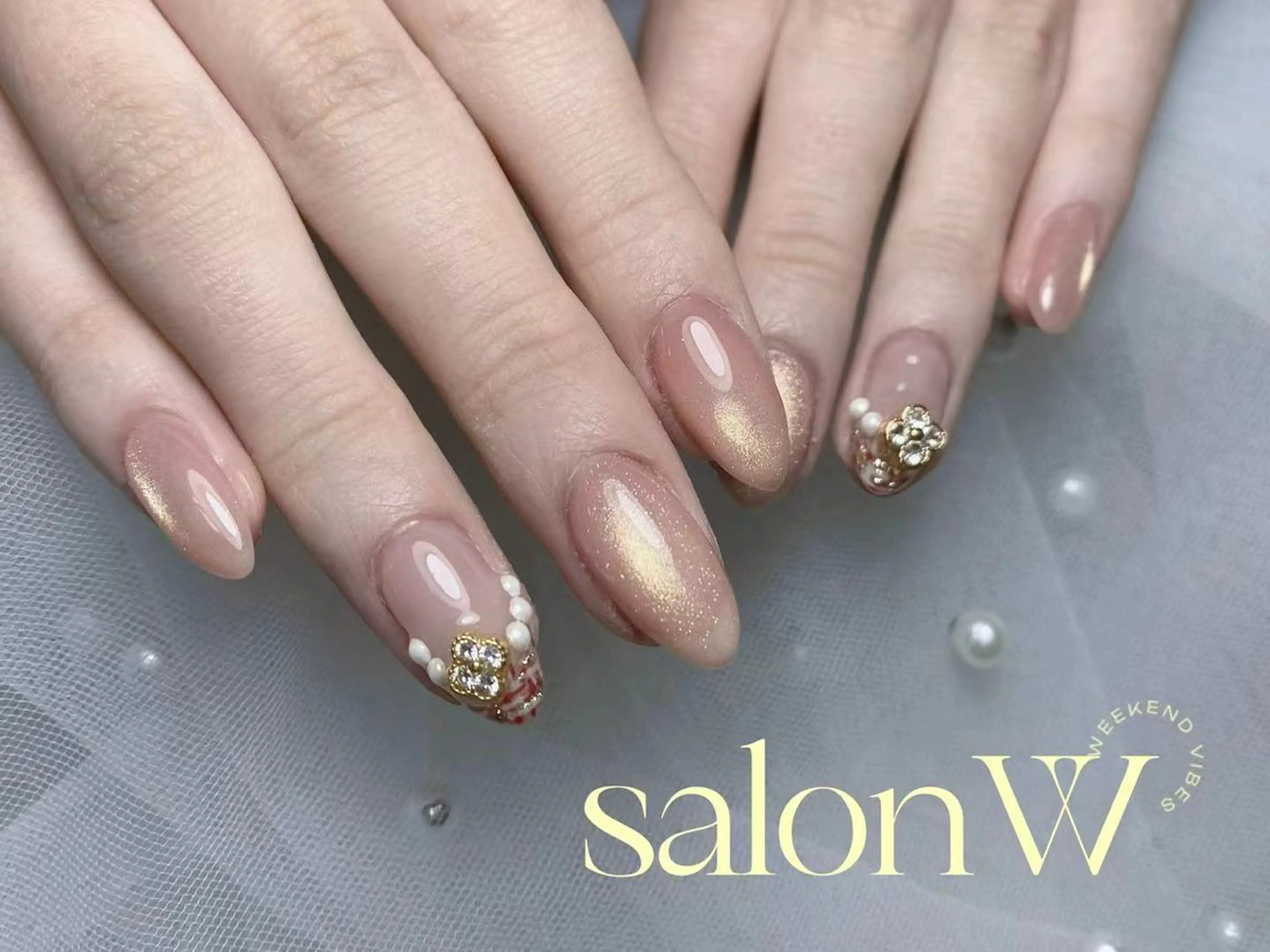 ネイル ハンドネイル SALON W✨ momoのネイルデザイン