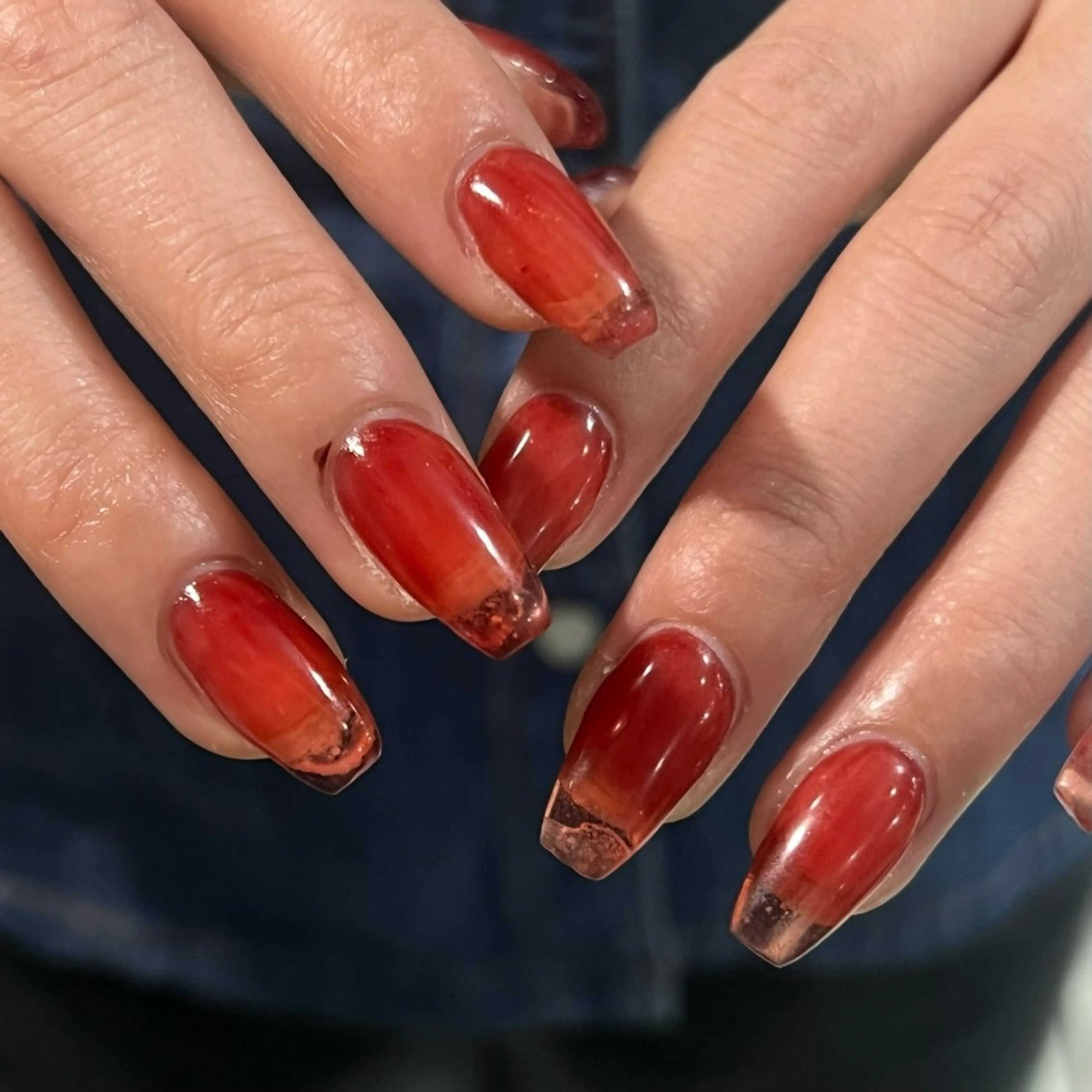 ネイル Hata nail 🎀個性派ニュアンスのネイルデザイン