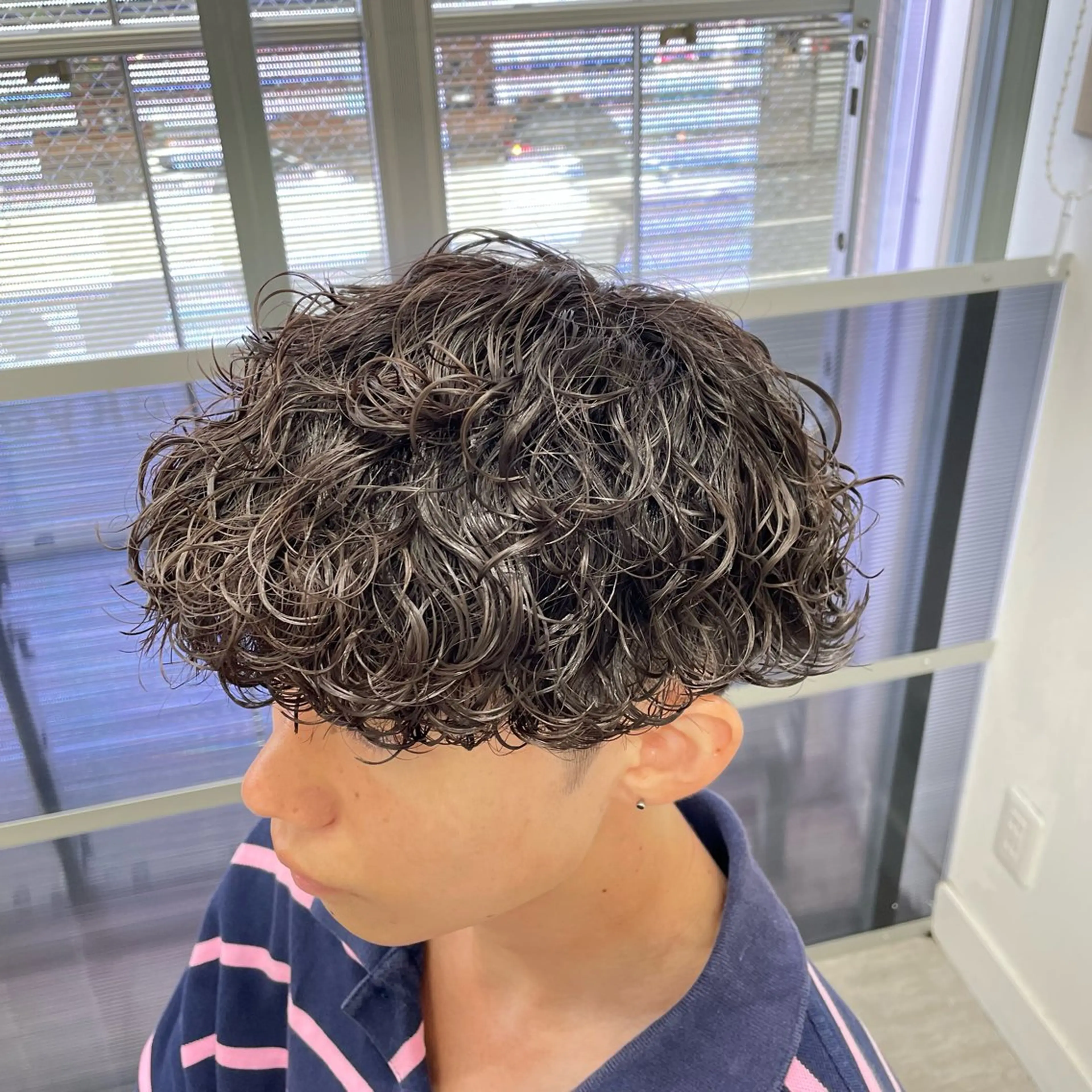 パーマ メンズ STUGS BARBERSHOP ByDAMDEE TOKYO 上野御徒町所属・メンズ専門💈 伊藤輝のヘアスタイル