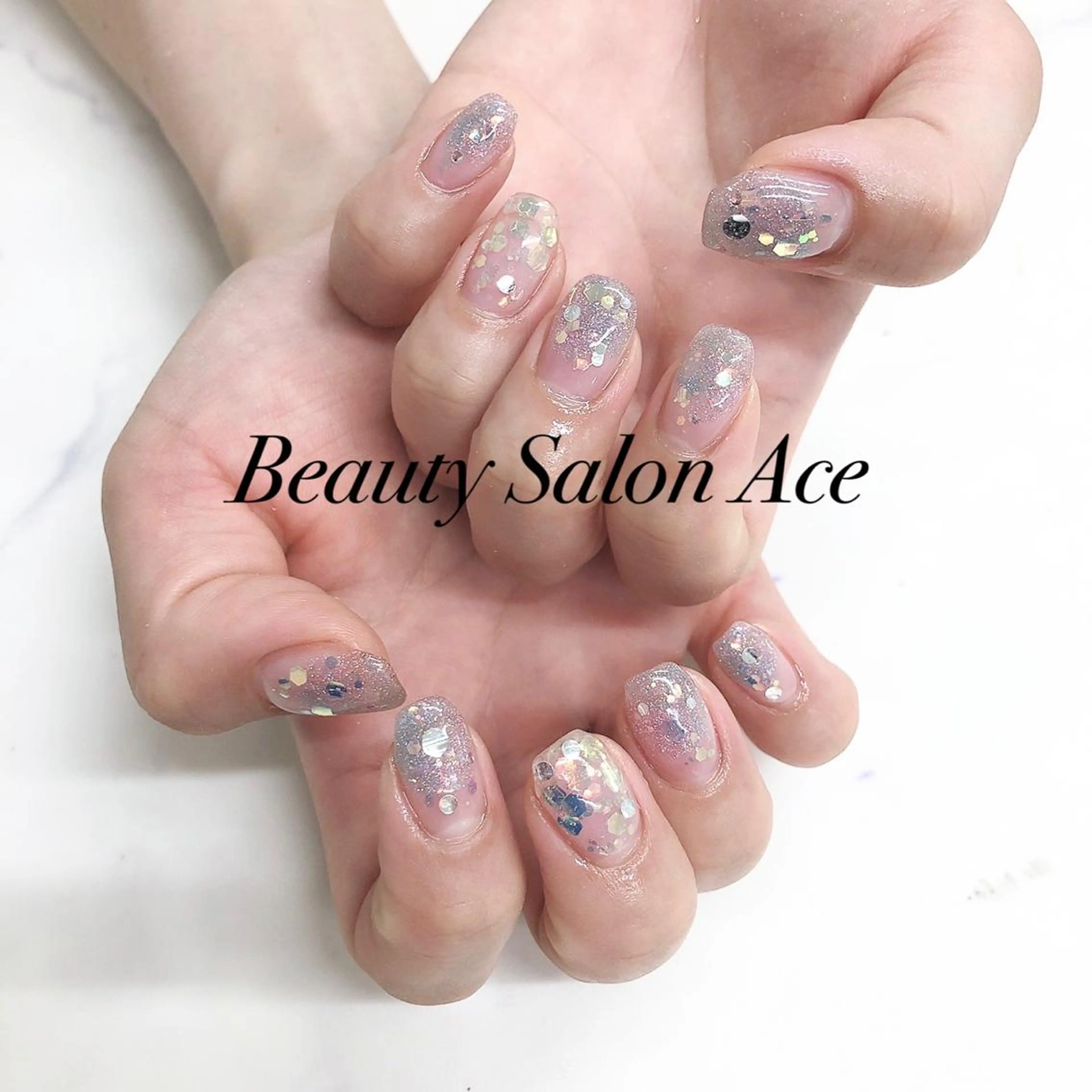 ネイル メンズネイル ハンドネイル ハンドケア Beauty Salon Ace(ネイルサロン エース)所属・池袋フィルイン Ace♡長さだしのネイルデザイン