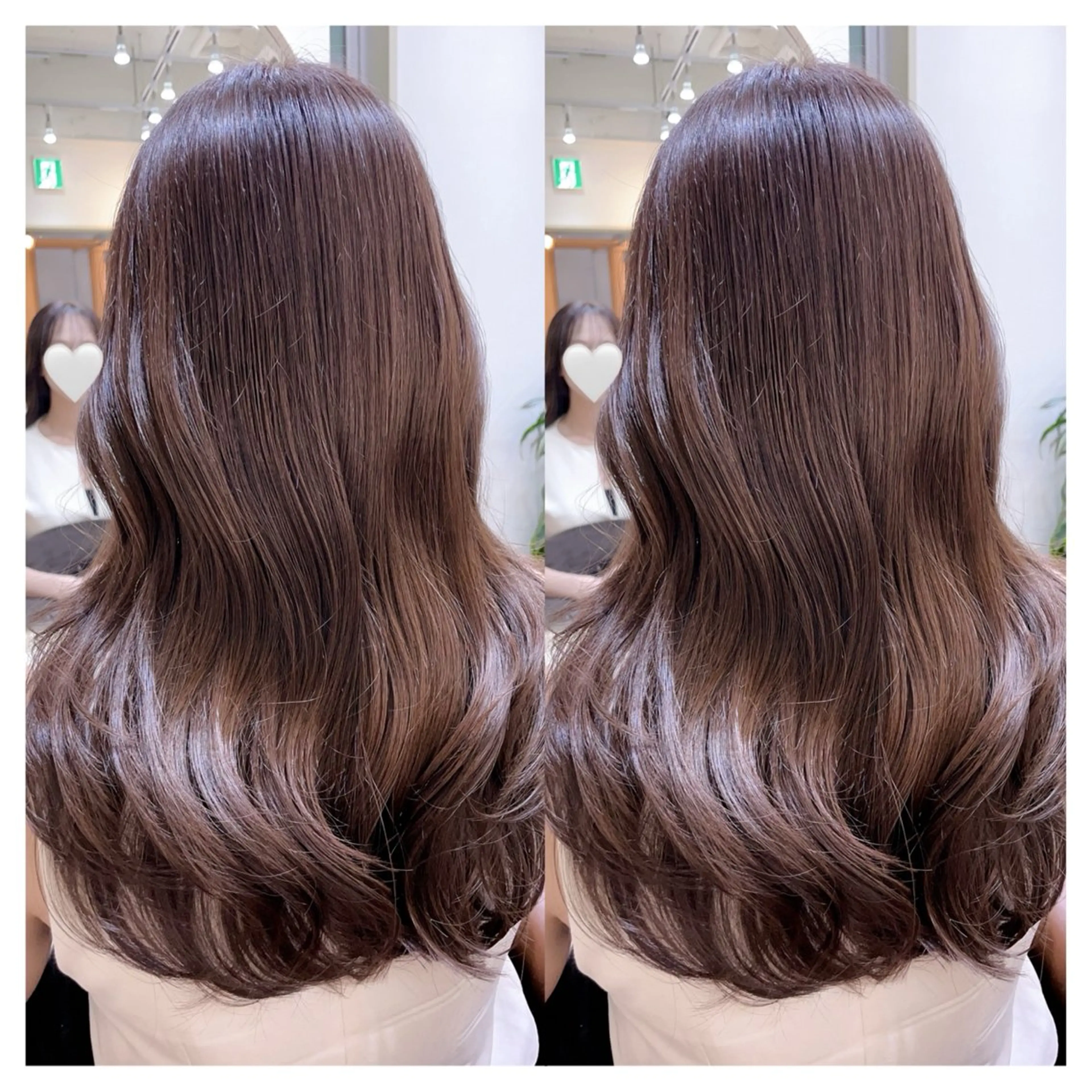 ロング カラー カット ヘアカラー トリートメント 村山 茉衣のヘアスタイル