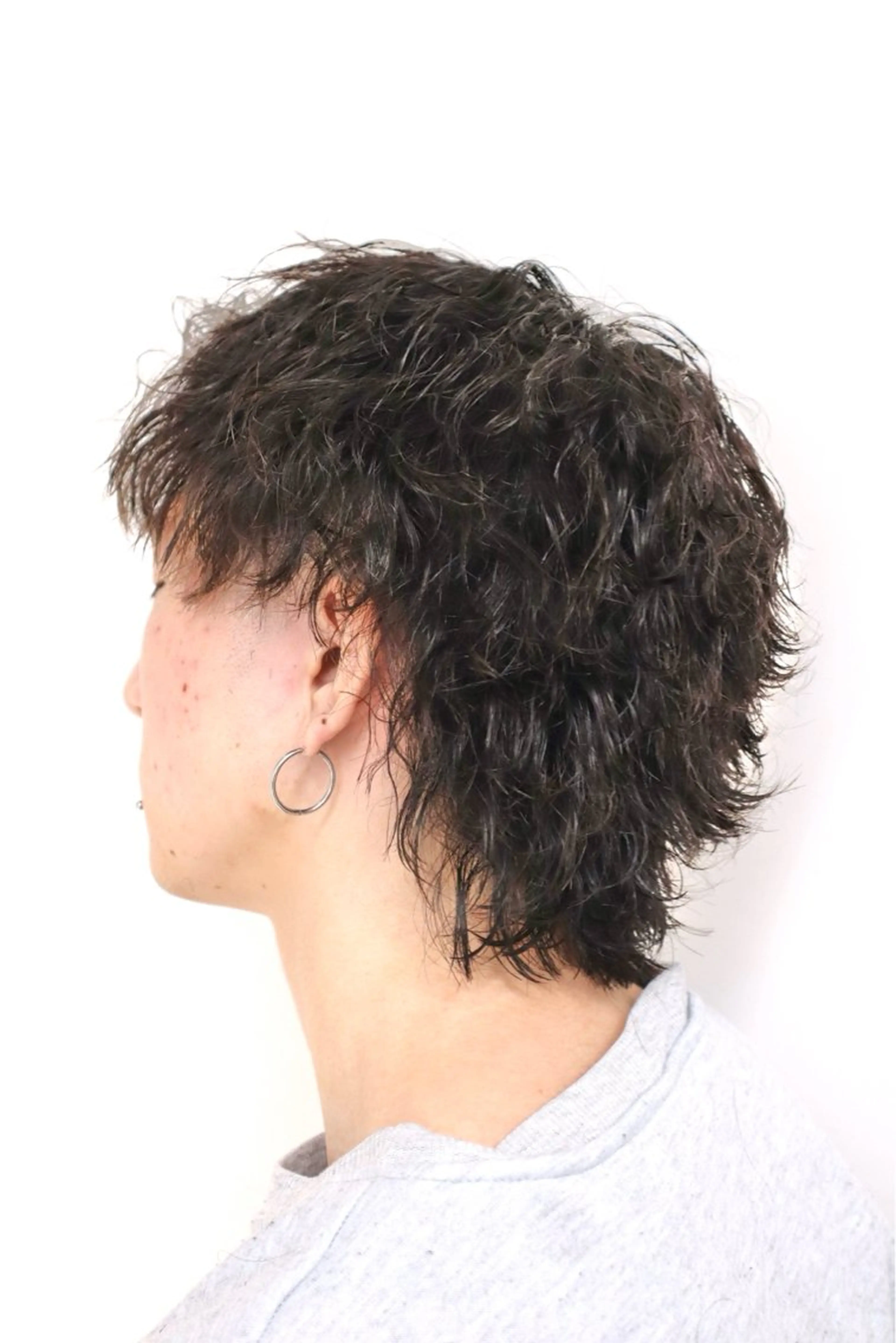 ショート パーマ メンズ カット パーマ トリートメント ヘアセット メンズ特化   西野 晴紀のヘアスタイル
