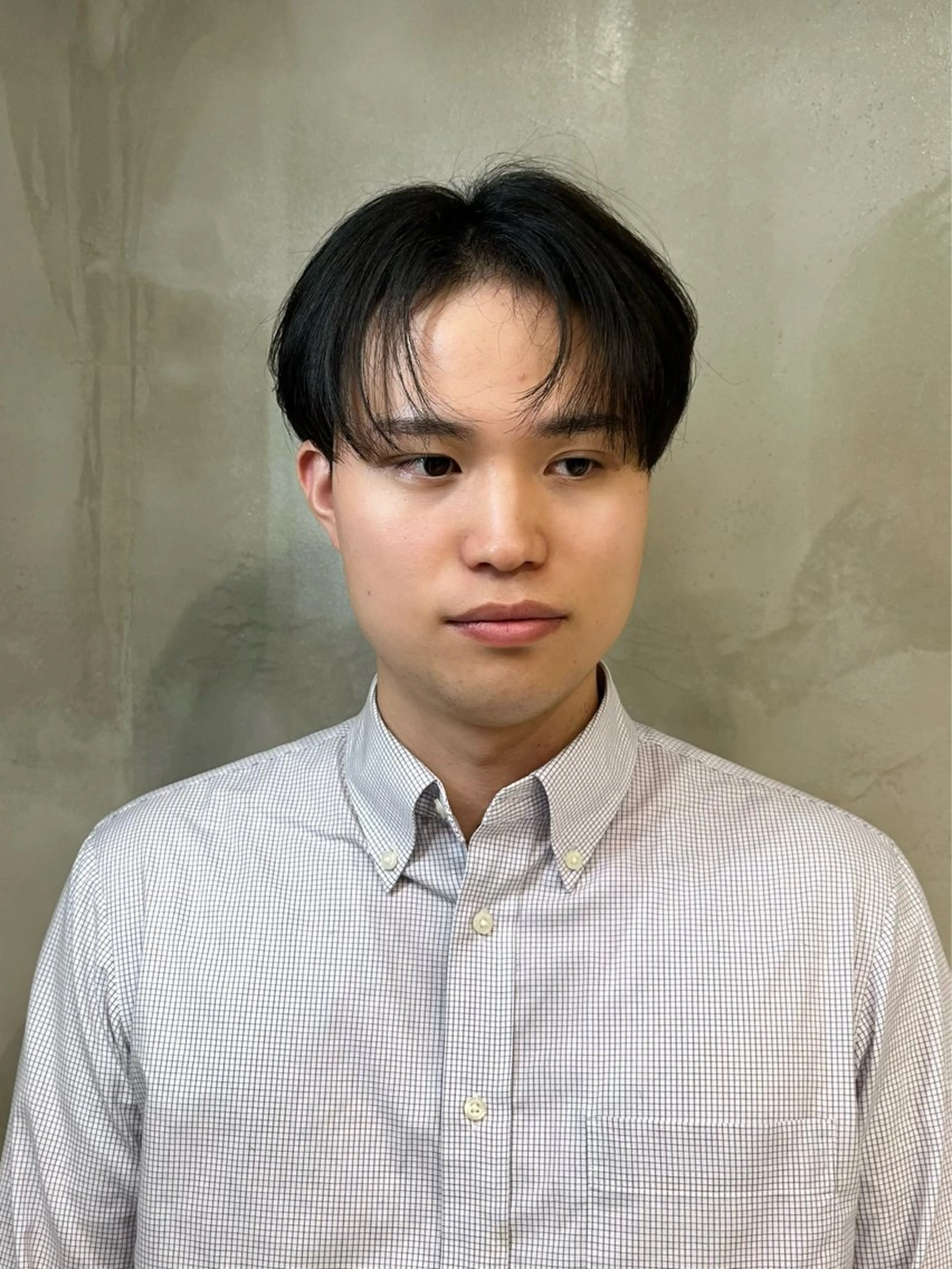 メンズ メンズ韓国風 ぱっつんボブ☆メンズ カットYUTOのヘアスタイル