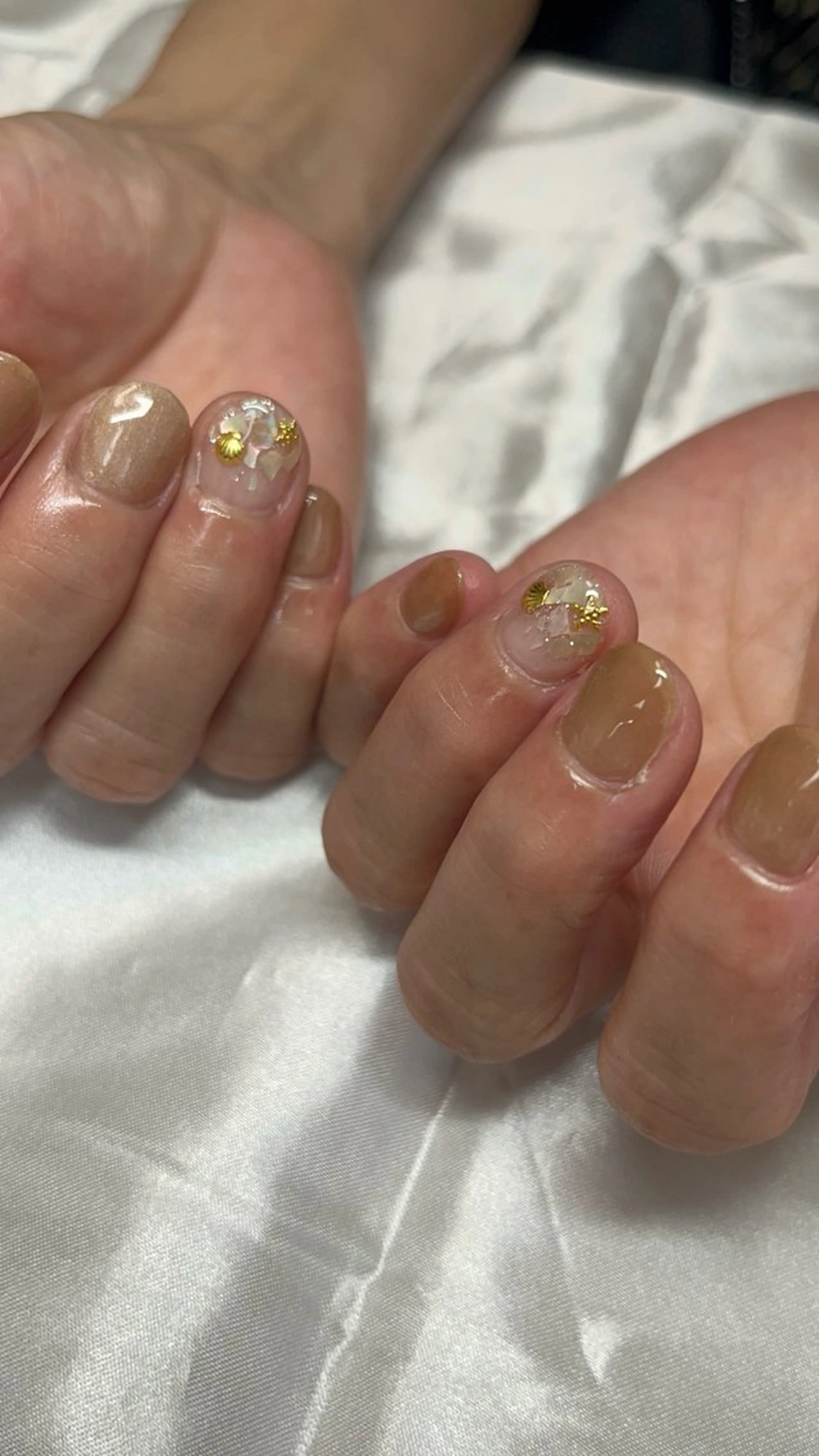 ネイル ジェルネイル シンプルネイル Nail salon Loaのネイルデザイン