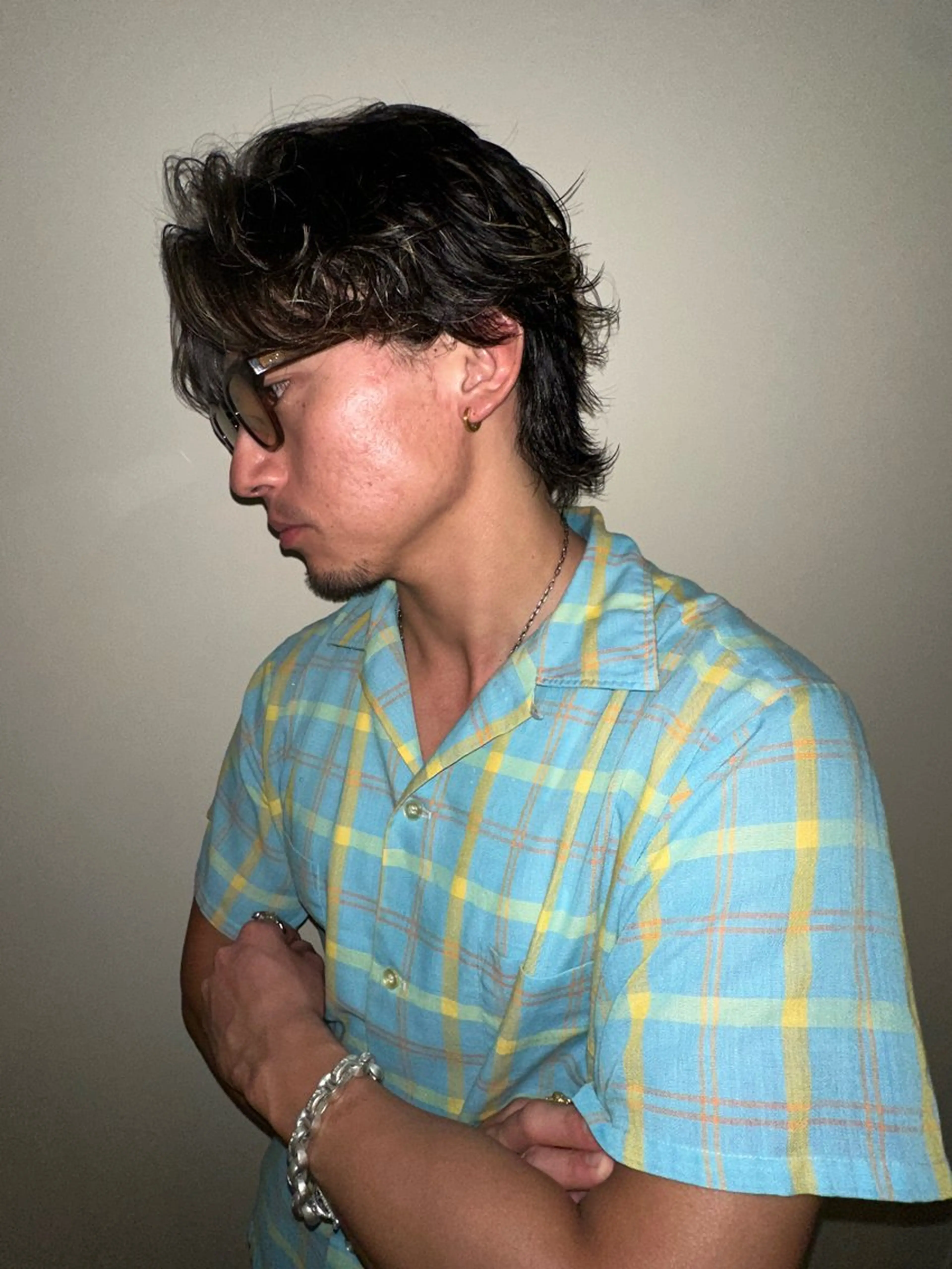 メンズ カット そーた/メンズ/ デザインカラー/のヘアスタイル