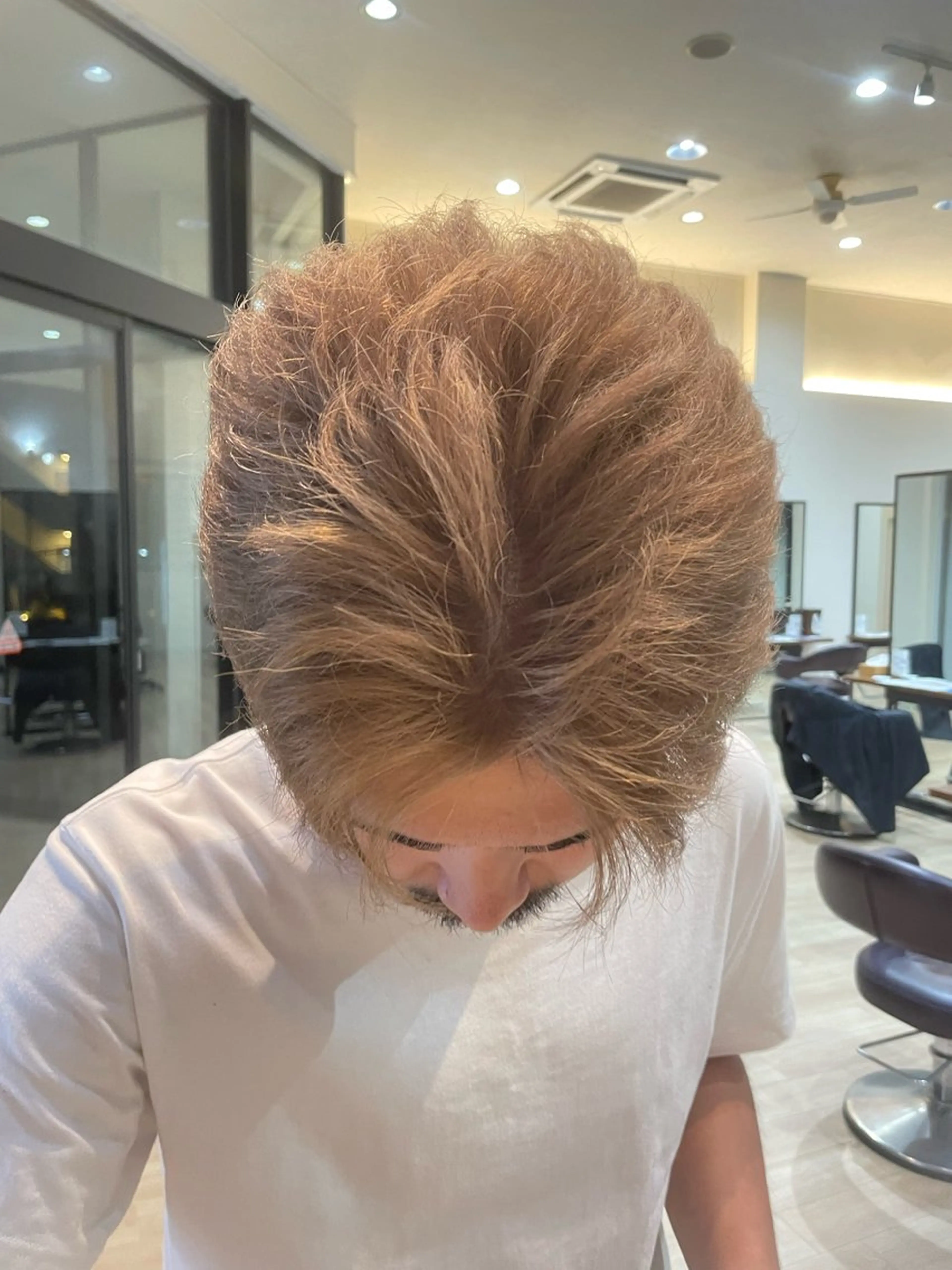 メンズ様限定👦🏻🧡「ワンブリーチ＋カラー｣(メンズ用炭酸シャンプー付き🧴)の写真