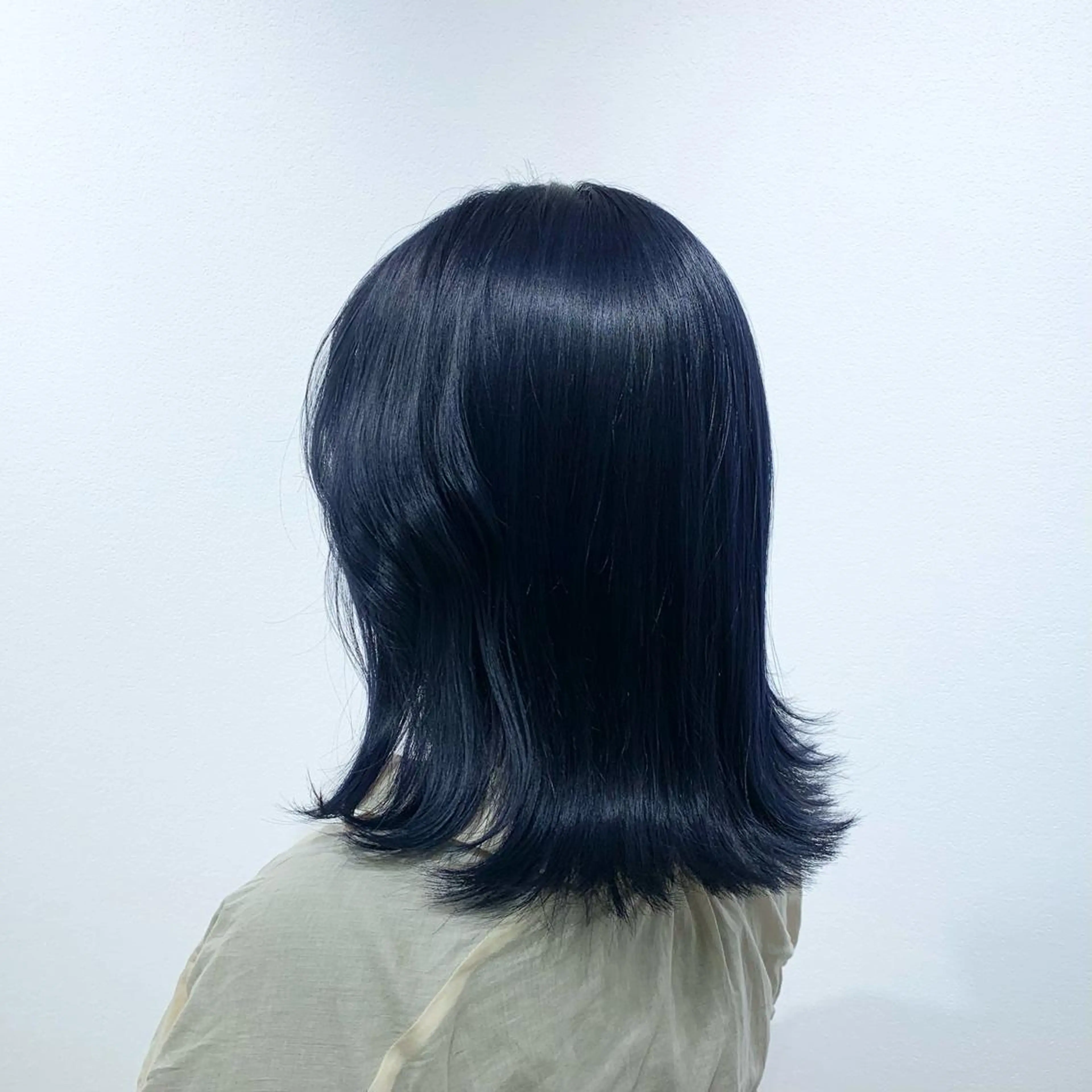 ミディアム カラー ヘアアレンジ キヨミ 韓国レイヤーカットのヘアスタイル