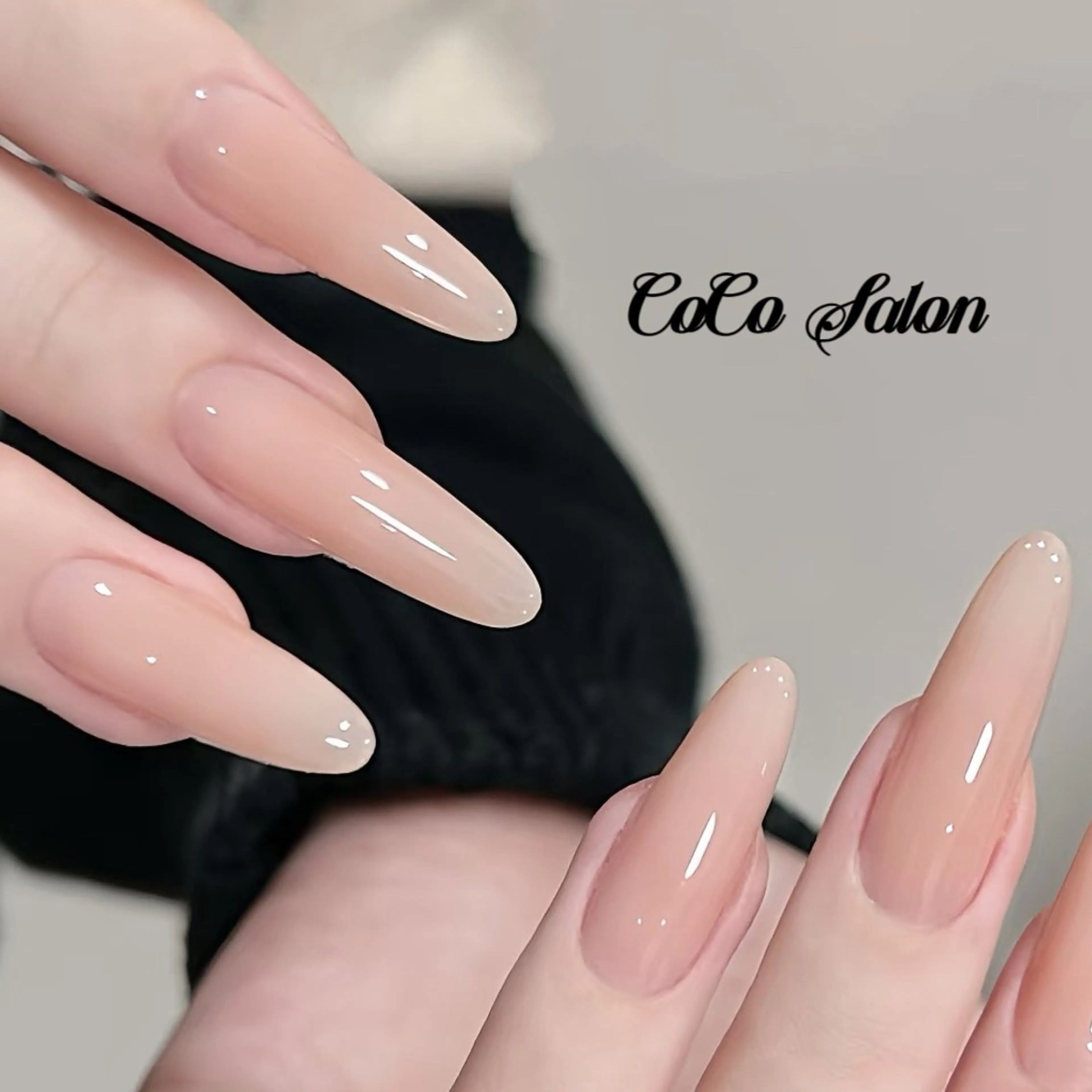 【🉐新規】【長さだし💅】　ワンカラーorラメグラ　6930円の写真