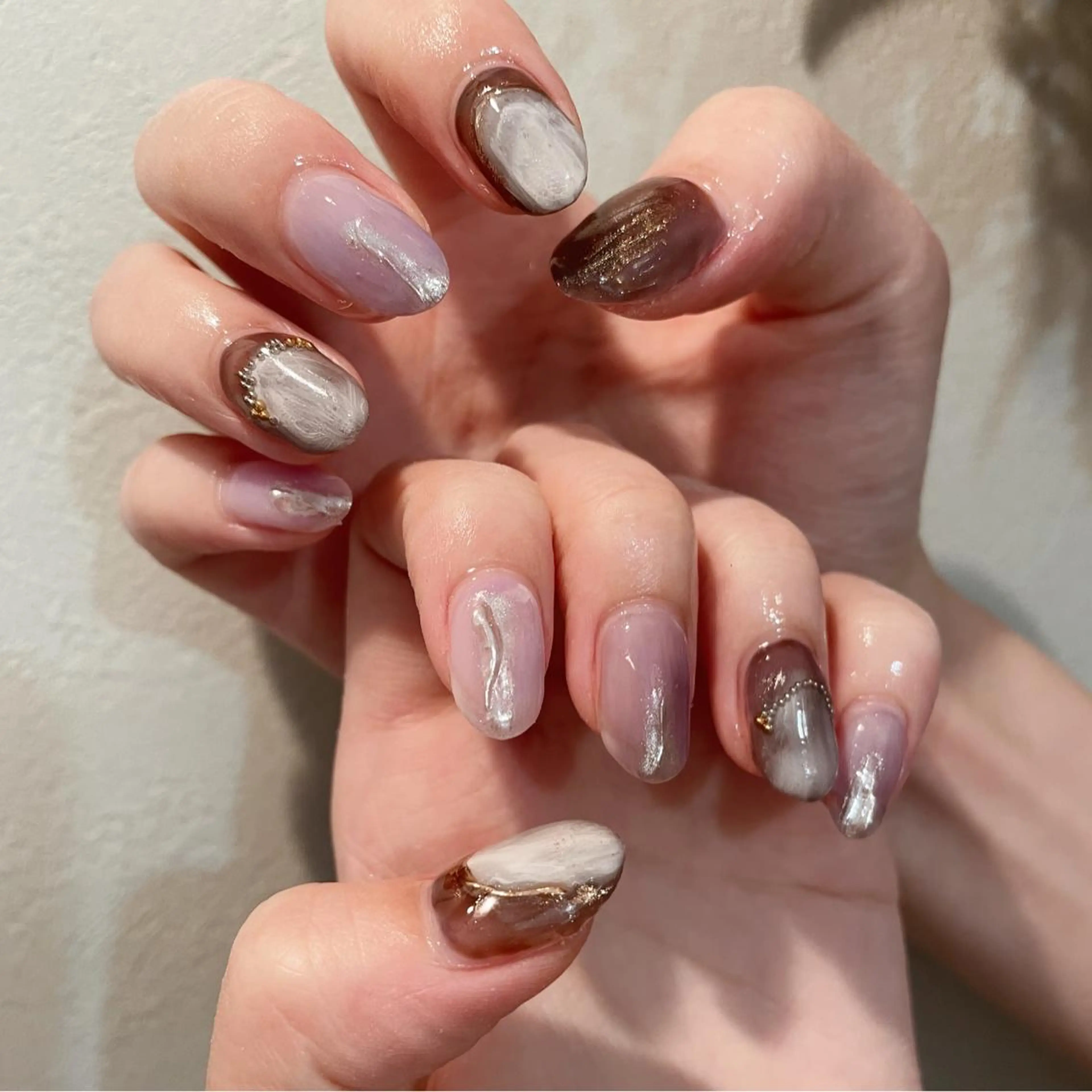 ネイル ハンドネイル フットネイル rebon＊ natsukiのネイルデザイン