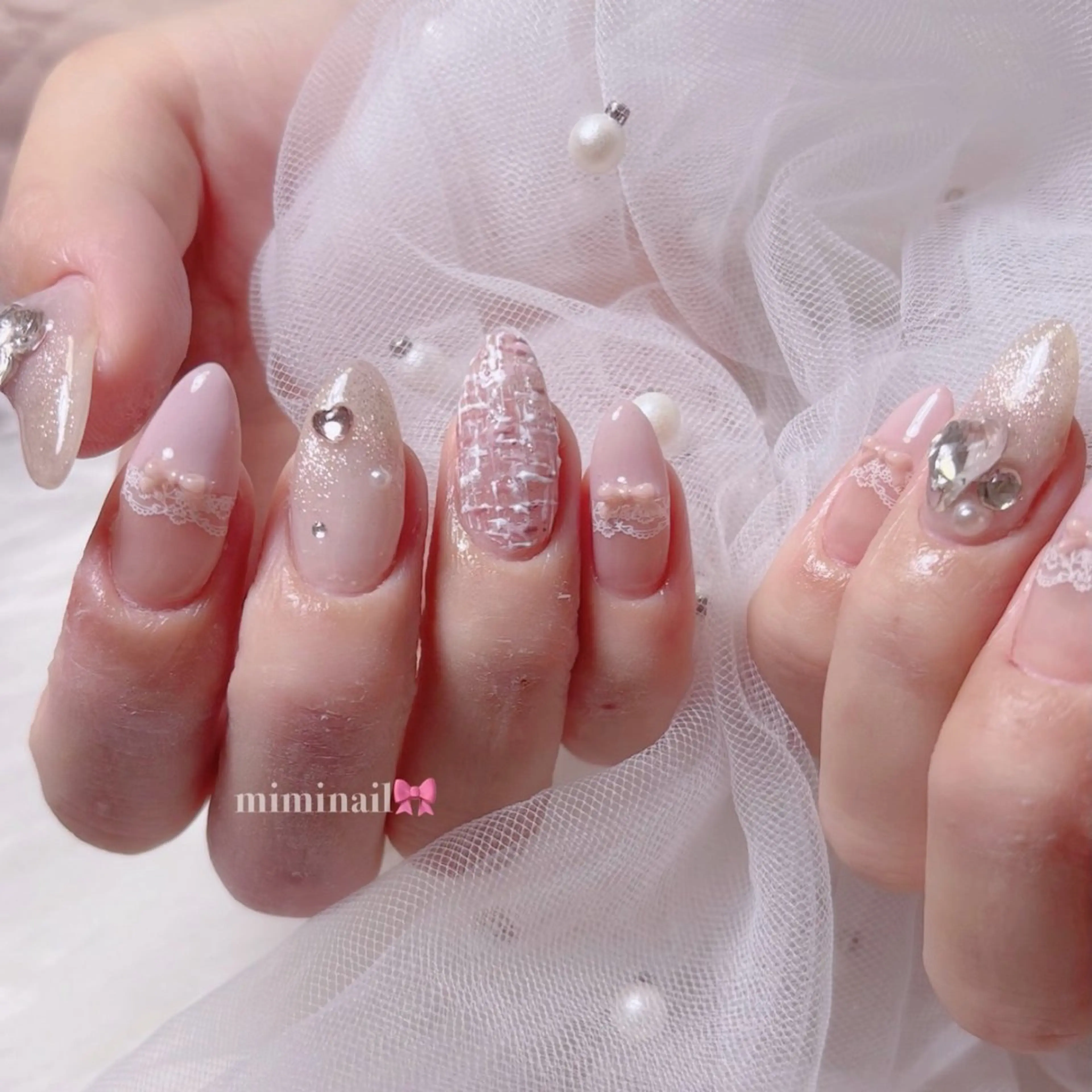 ネイル ハンドネイル フットネイル mimi nail所属・mimi nail kanaのネイルデザイン