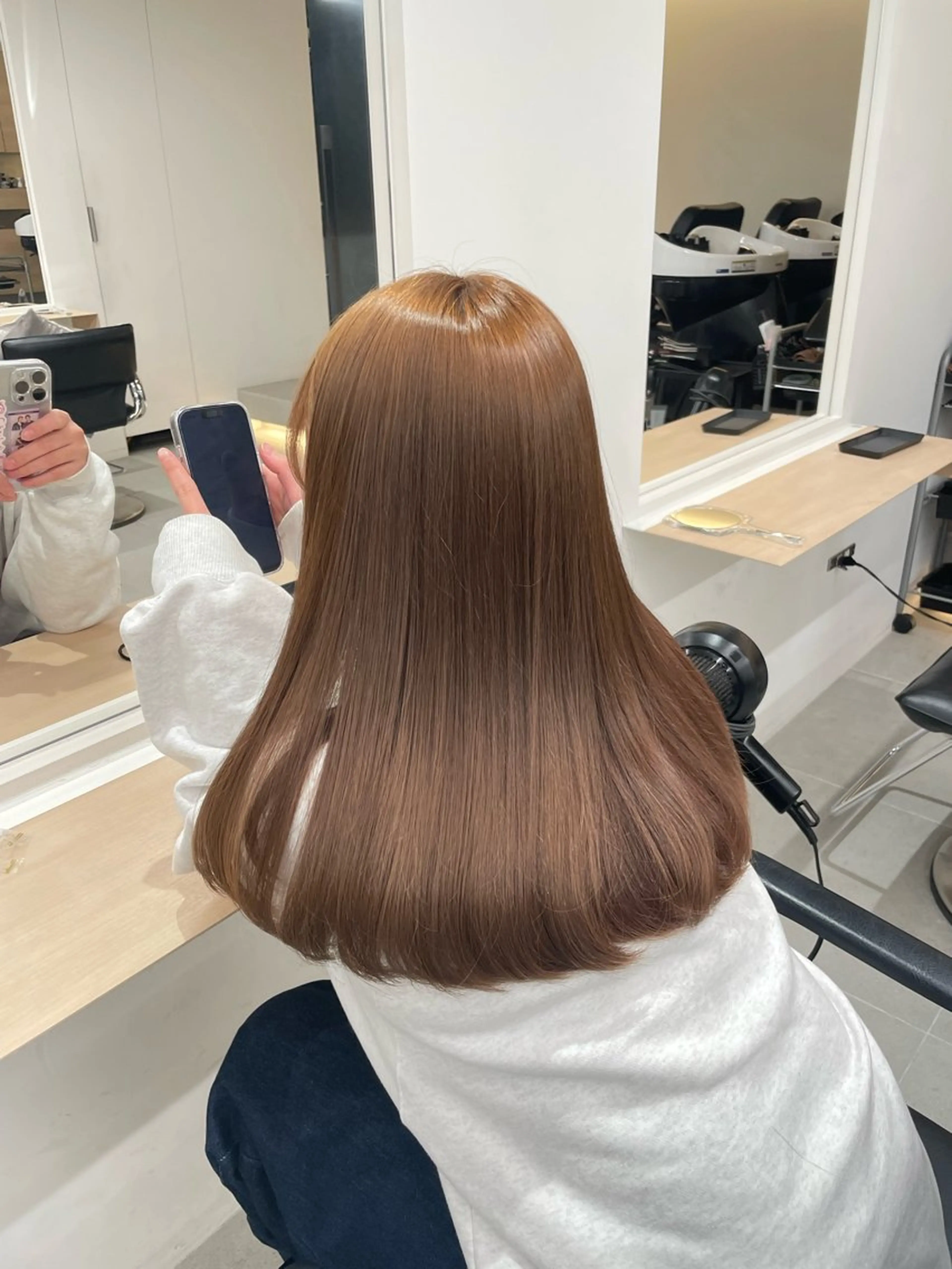 ロング 💫anショートボブ /カラー【日本橋】のヘアスタイル