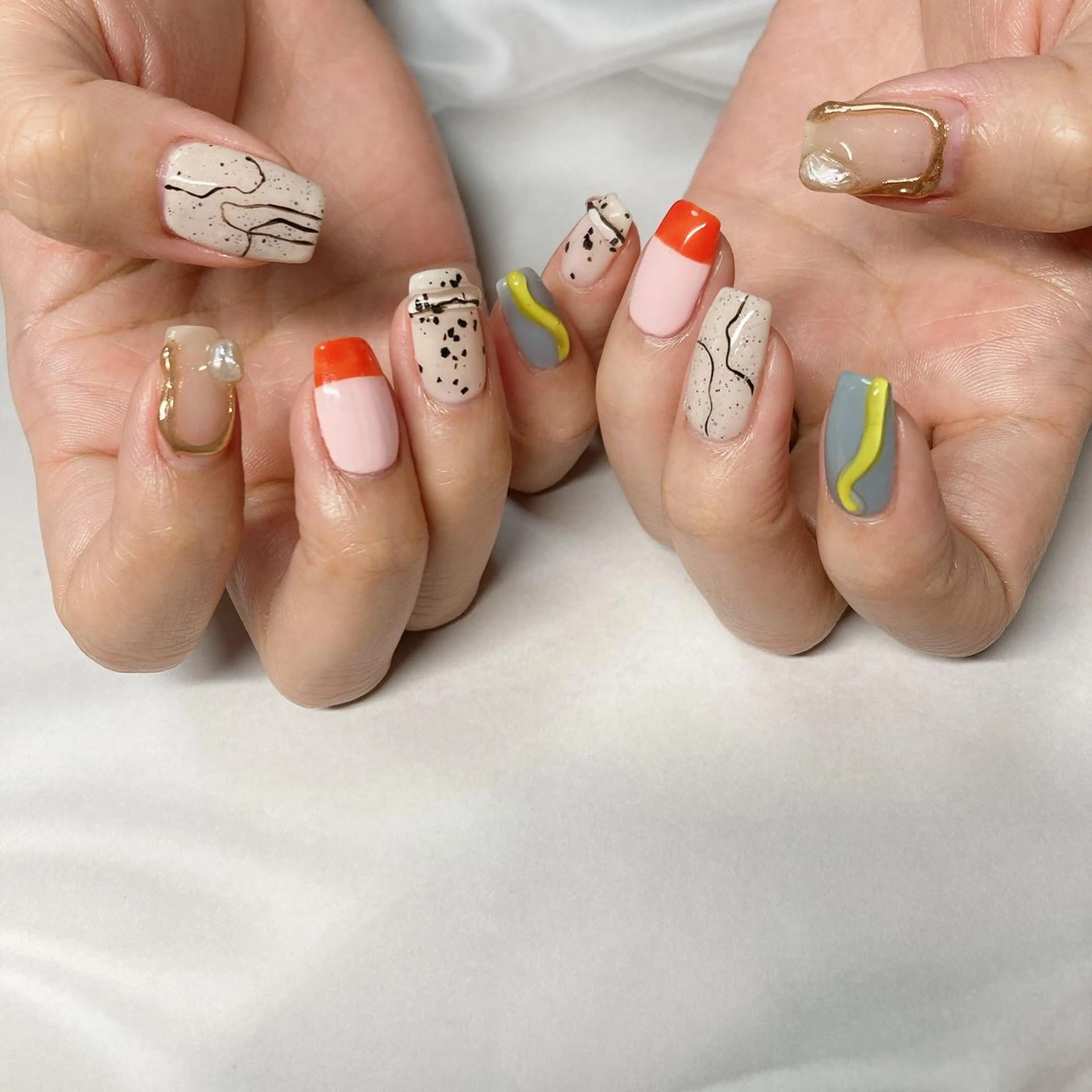 ネイル アートネイル ハンドネイル nailsalon Asryのネイルデザイン