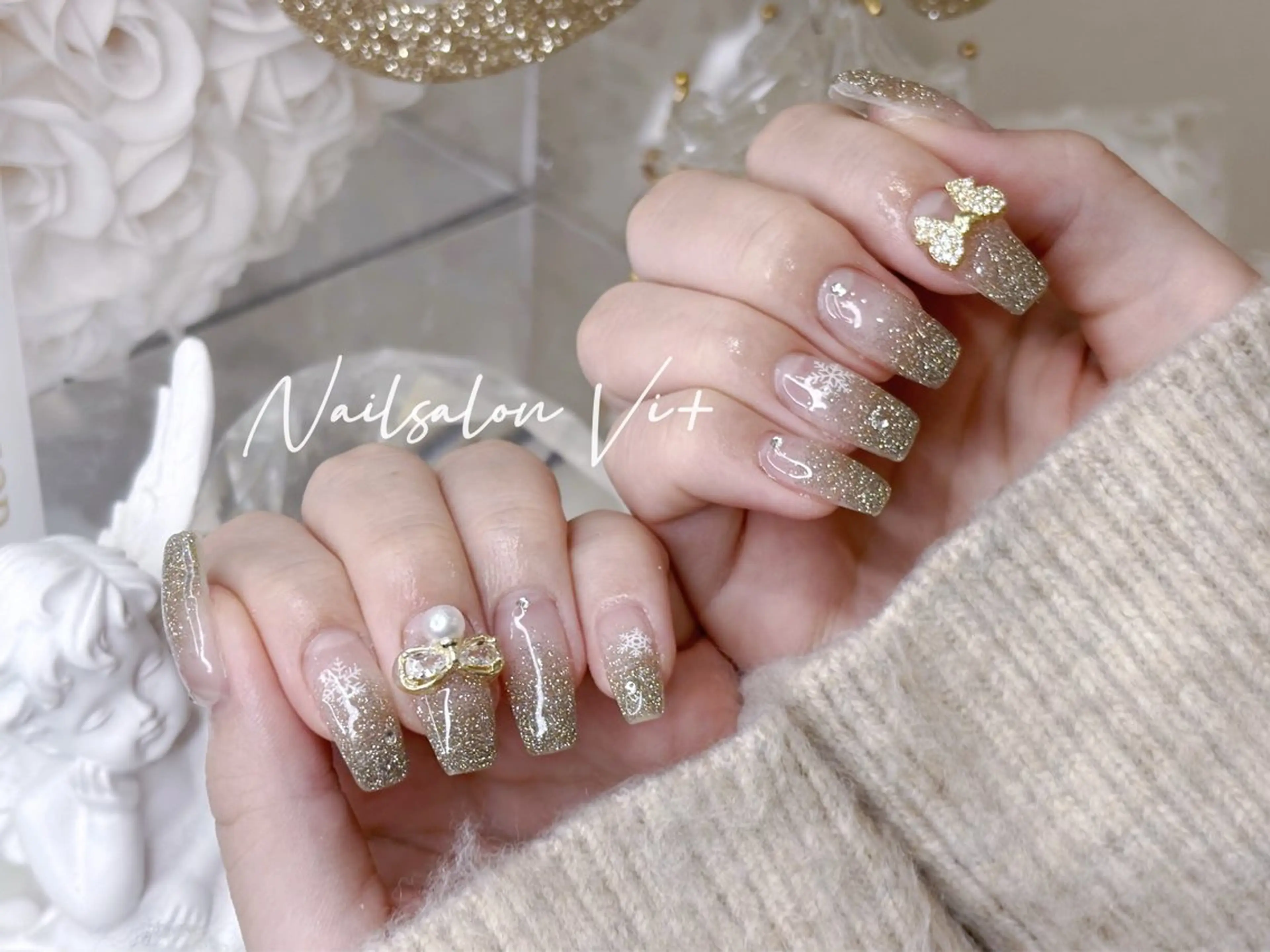 ネイル ハンドネイル Nailsalon Vi+ももか🩷のネイルデザイン