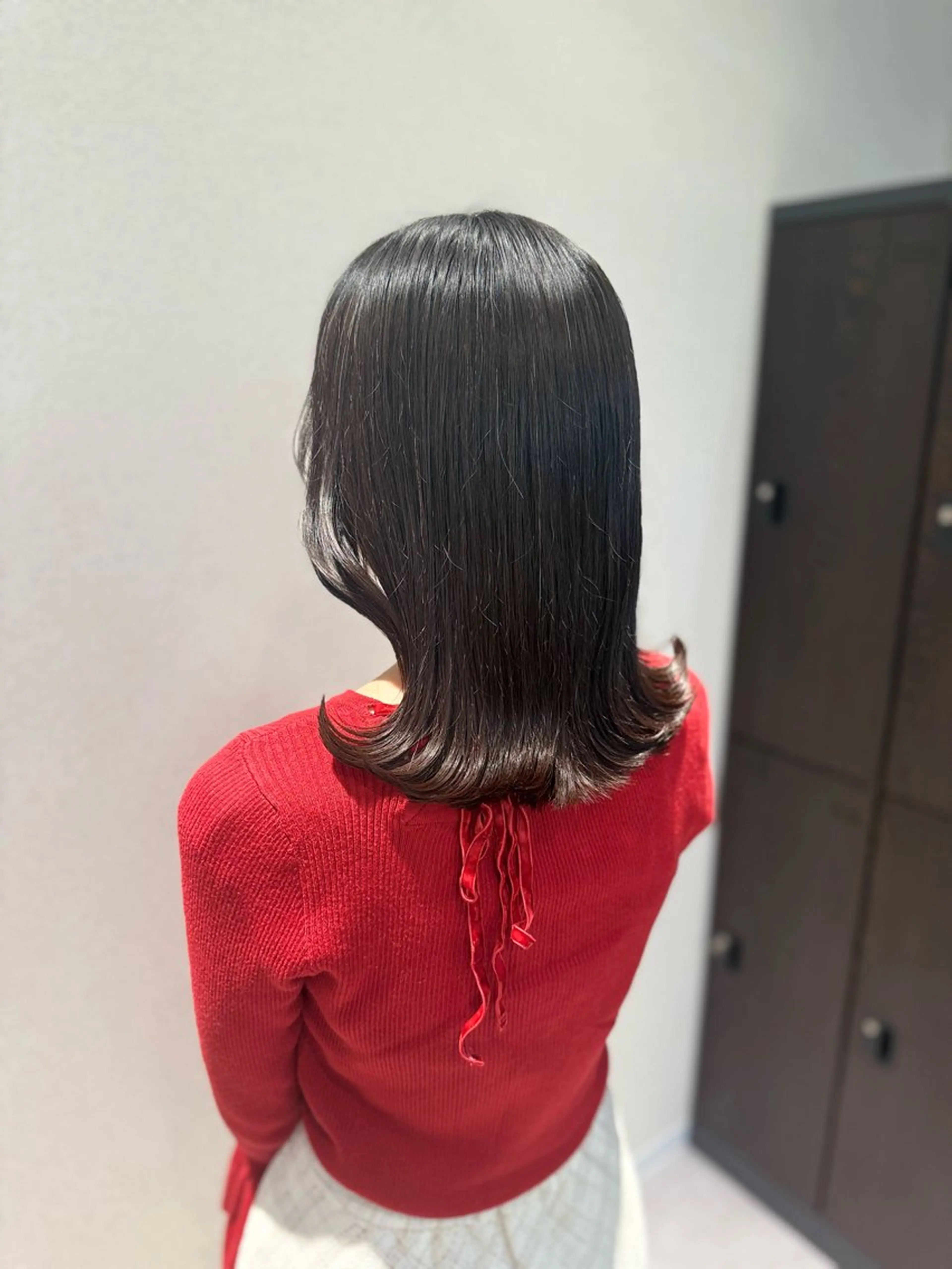 ミディアム Matie銀座所属・mun 【縮毛矯正】 モデル様募集中🫧のヘアスタイル