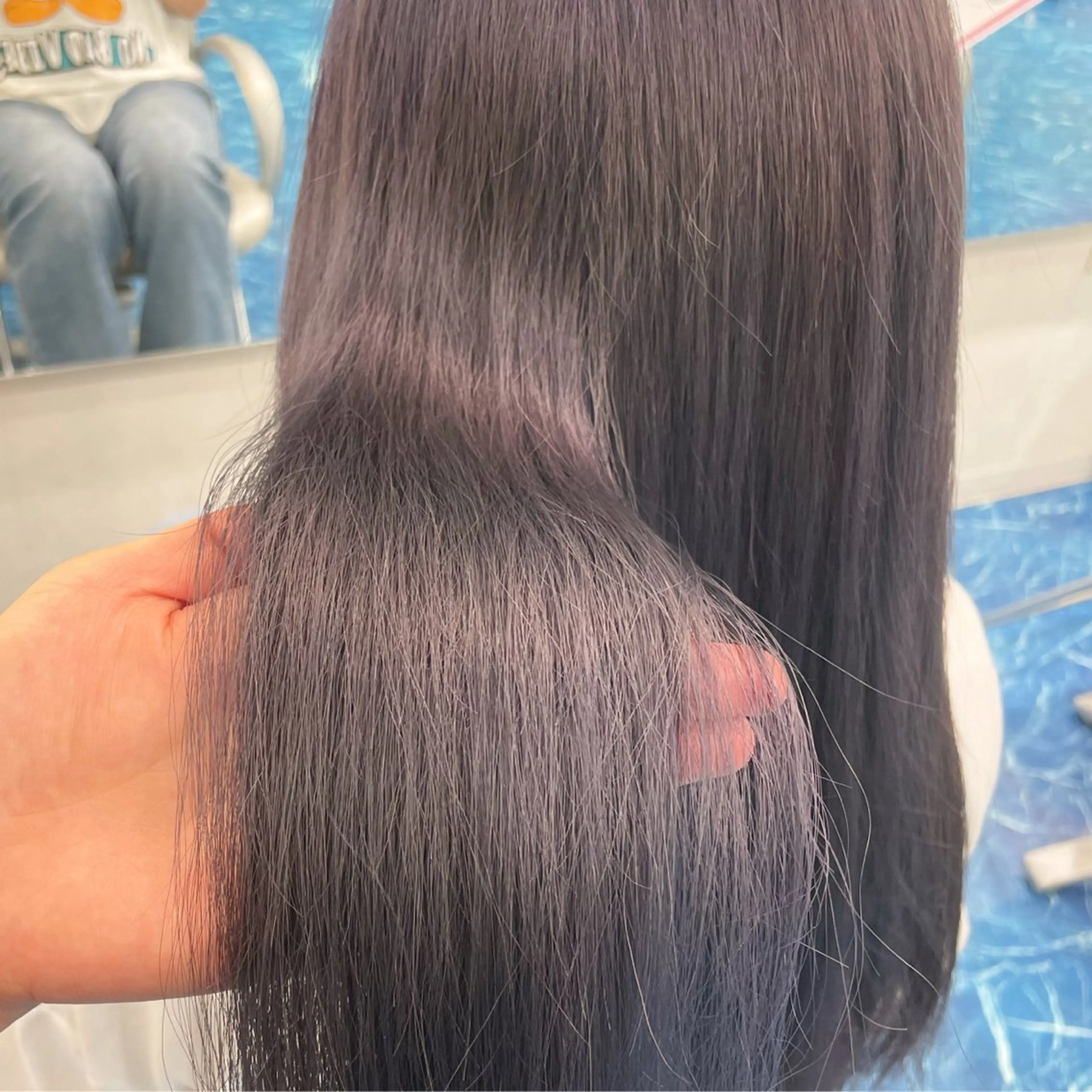 カラー ルスリー大和所属・井上 彩加のヘアスタイル