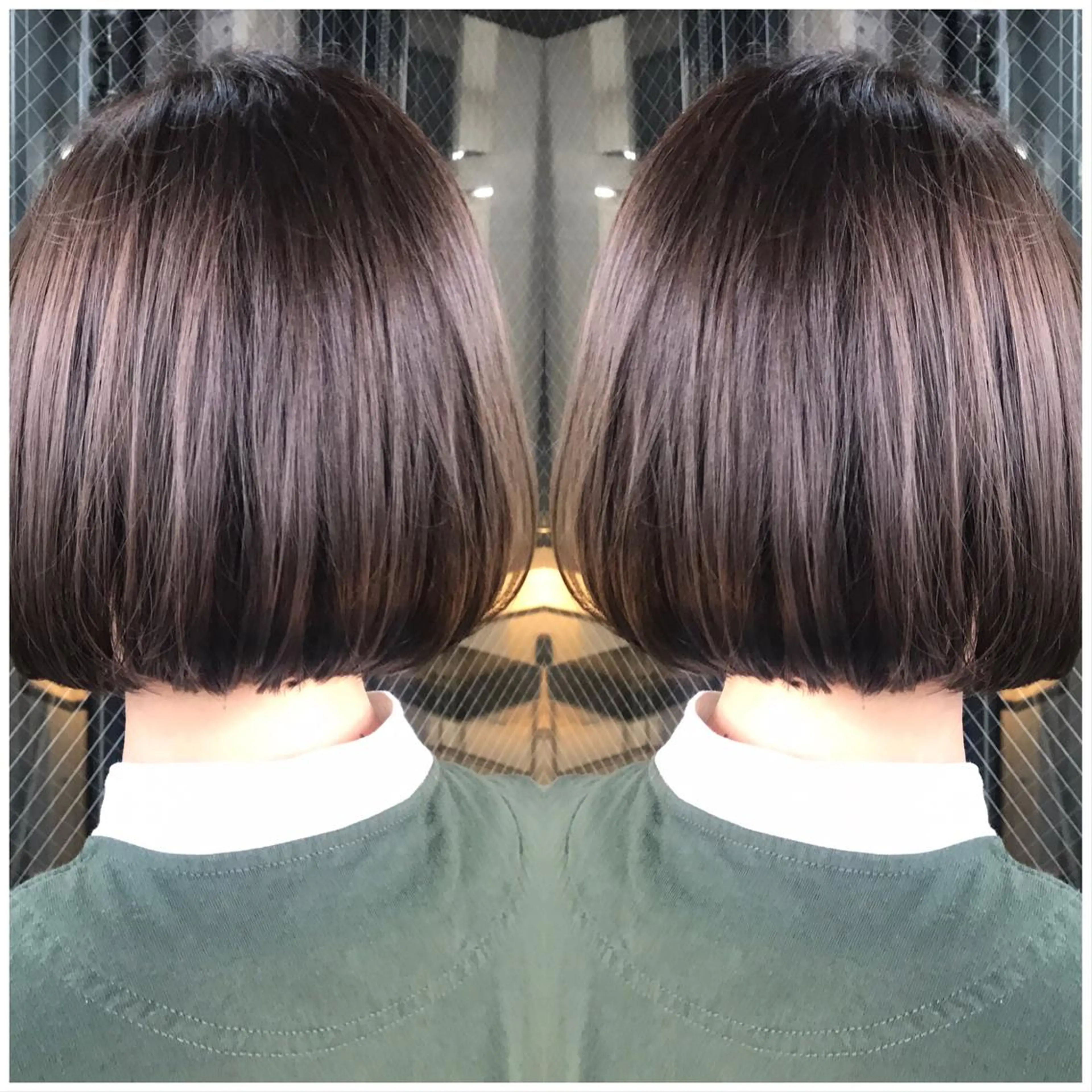 ショート カラー アディクシーカラー 透明感カラー ボブ 似合わせカット BOOTH share salon所属・ハタケヤマヨシキ ／BOOTHのヘアスタイル