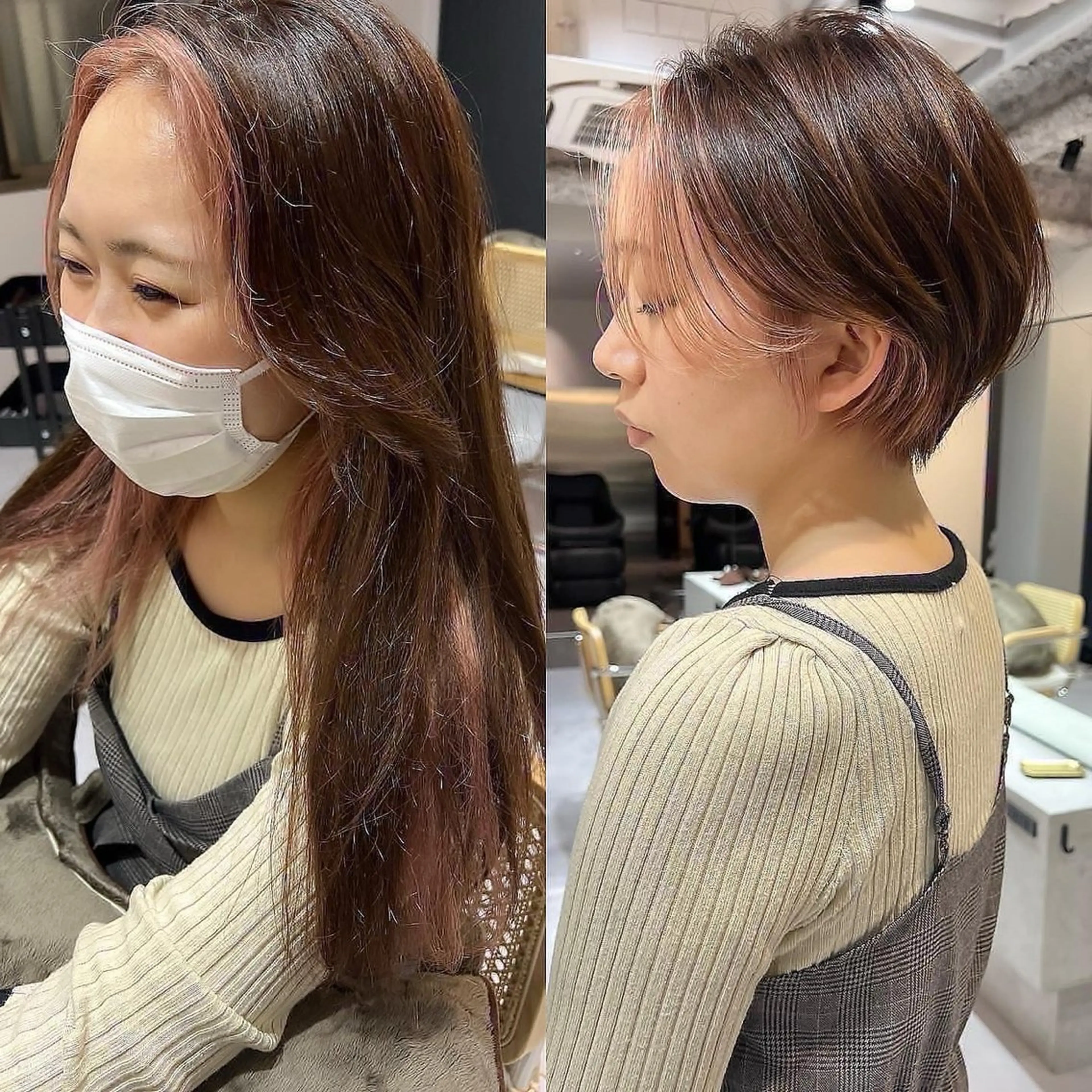 ショート カット ヘアカラー トリートメント ⭐️ショート　美髪 小松⭐️のヘアスタイル