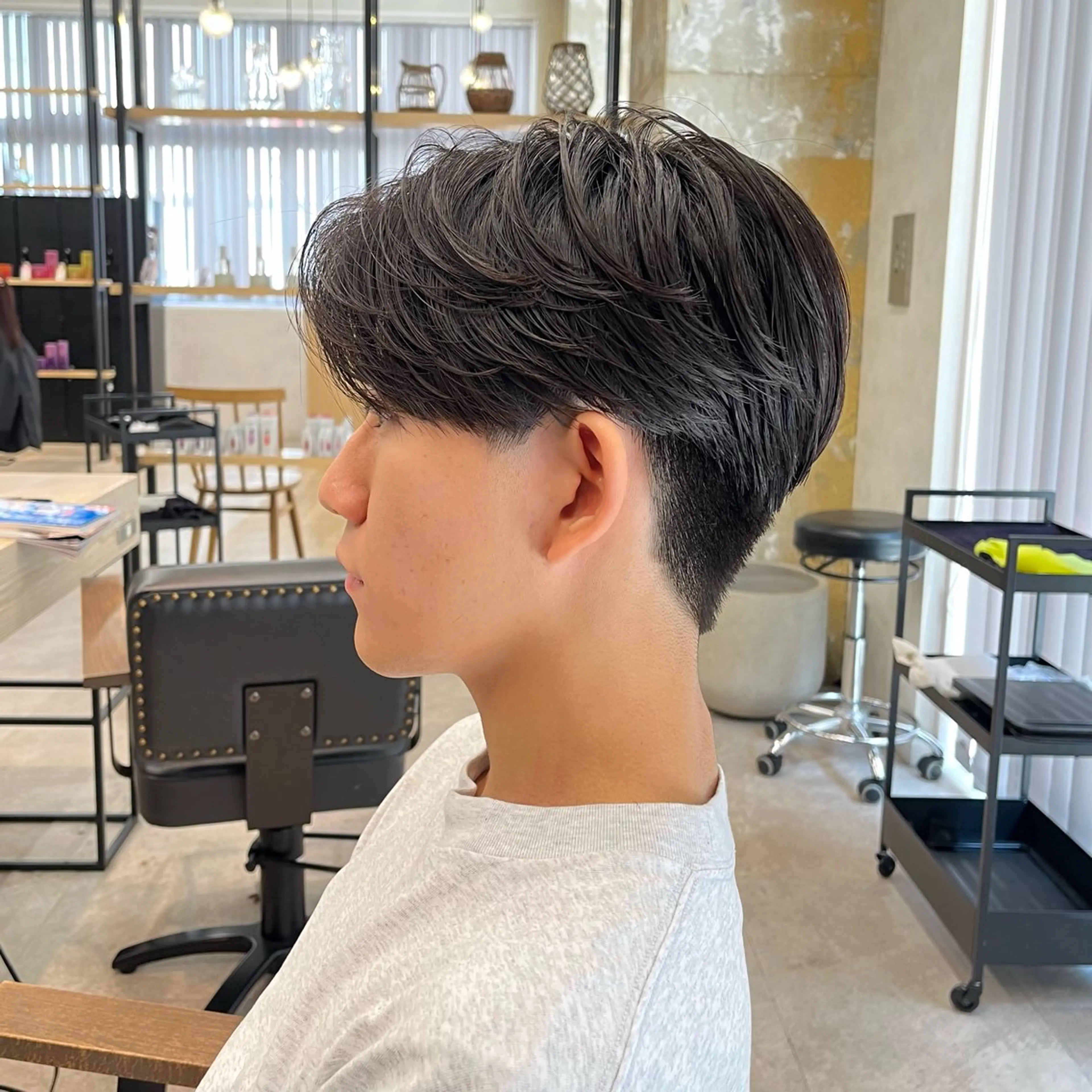 骨格矯正カット＋ニュアンスパーマ  ￥0の写真