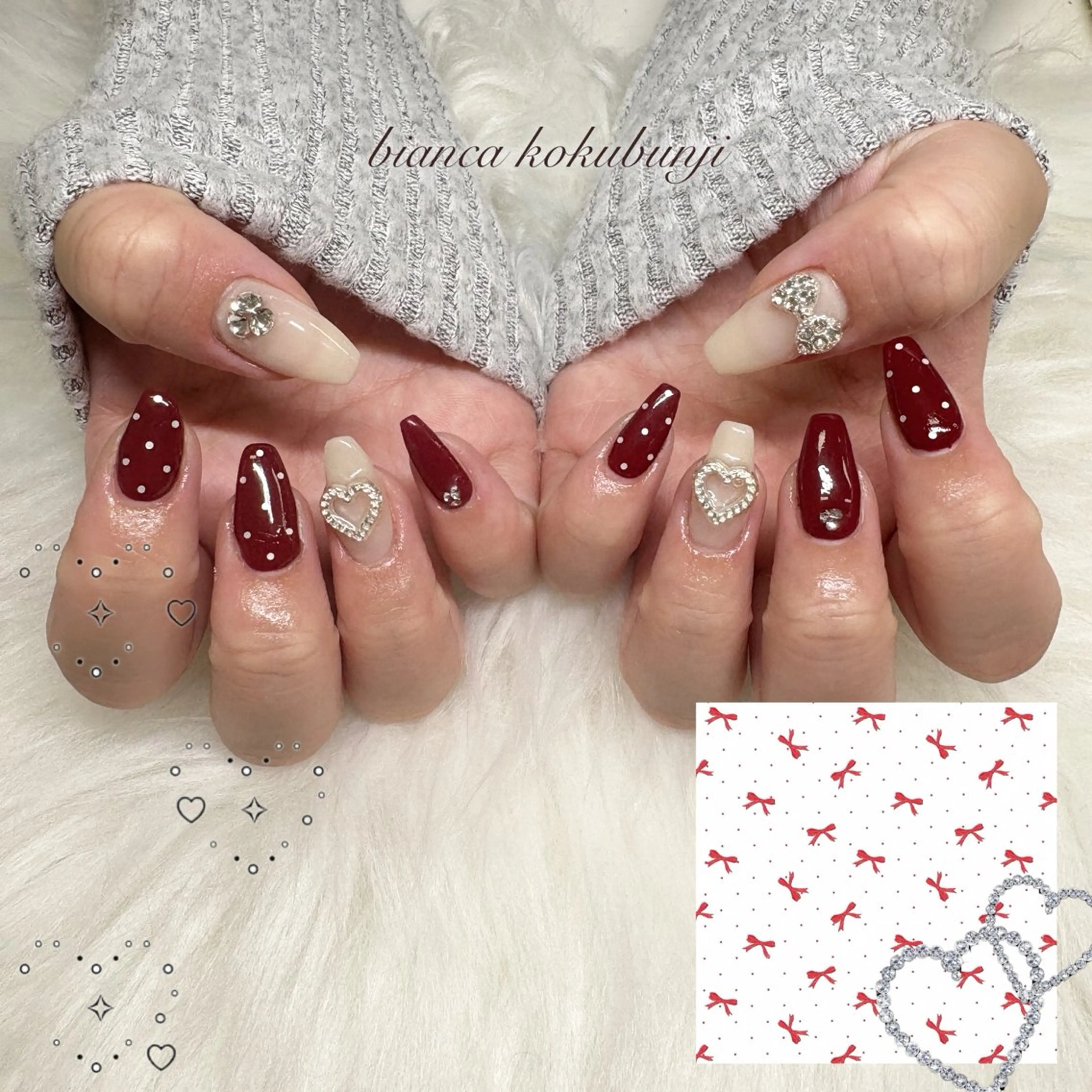 ネイル 持ち込み ハンドネイル *Bianca国分寺 IGUCHI✮*｡ﾟのネイルデザイン