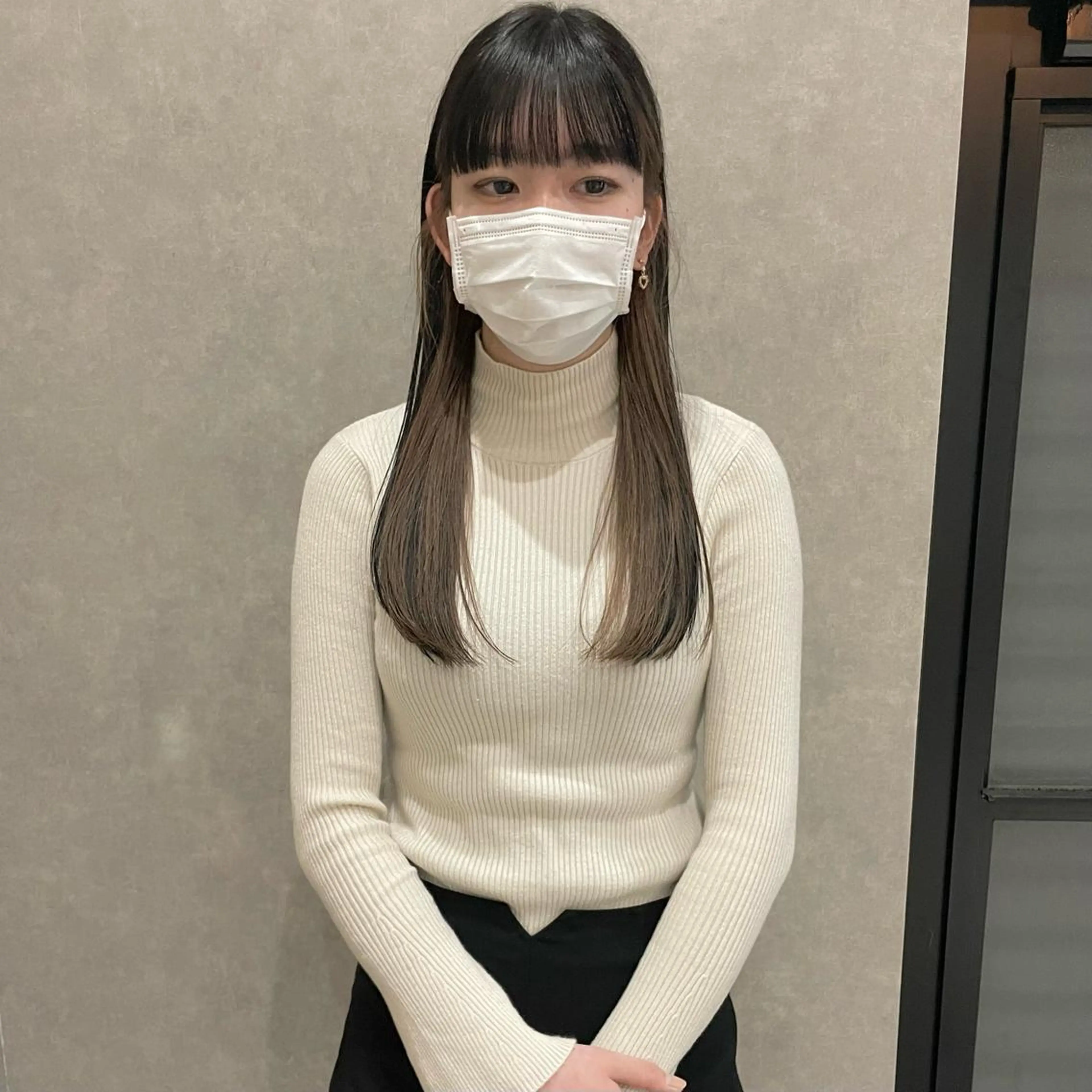ロング カラー ヘアカラー はちすか るかのヘアスタイル