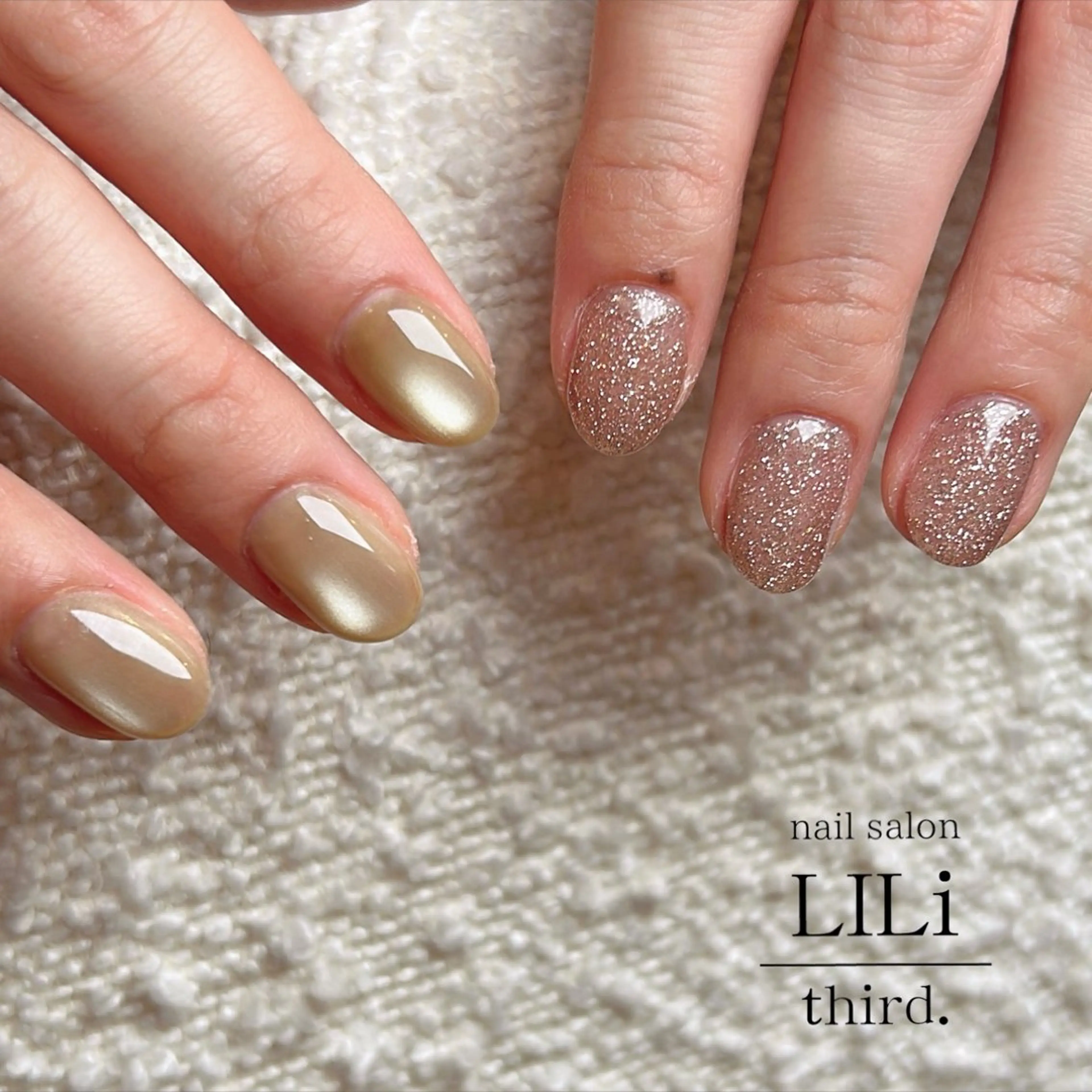 ネイル ハンドネイル nail salon LILi third.所属・Saya ᵕ̈*のネイルデザイン