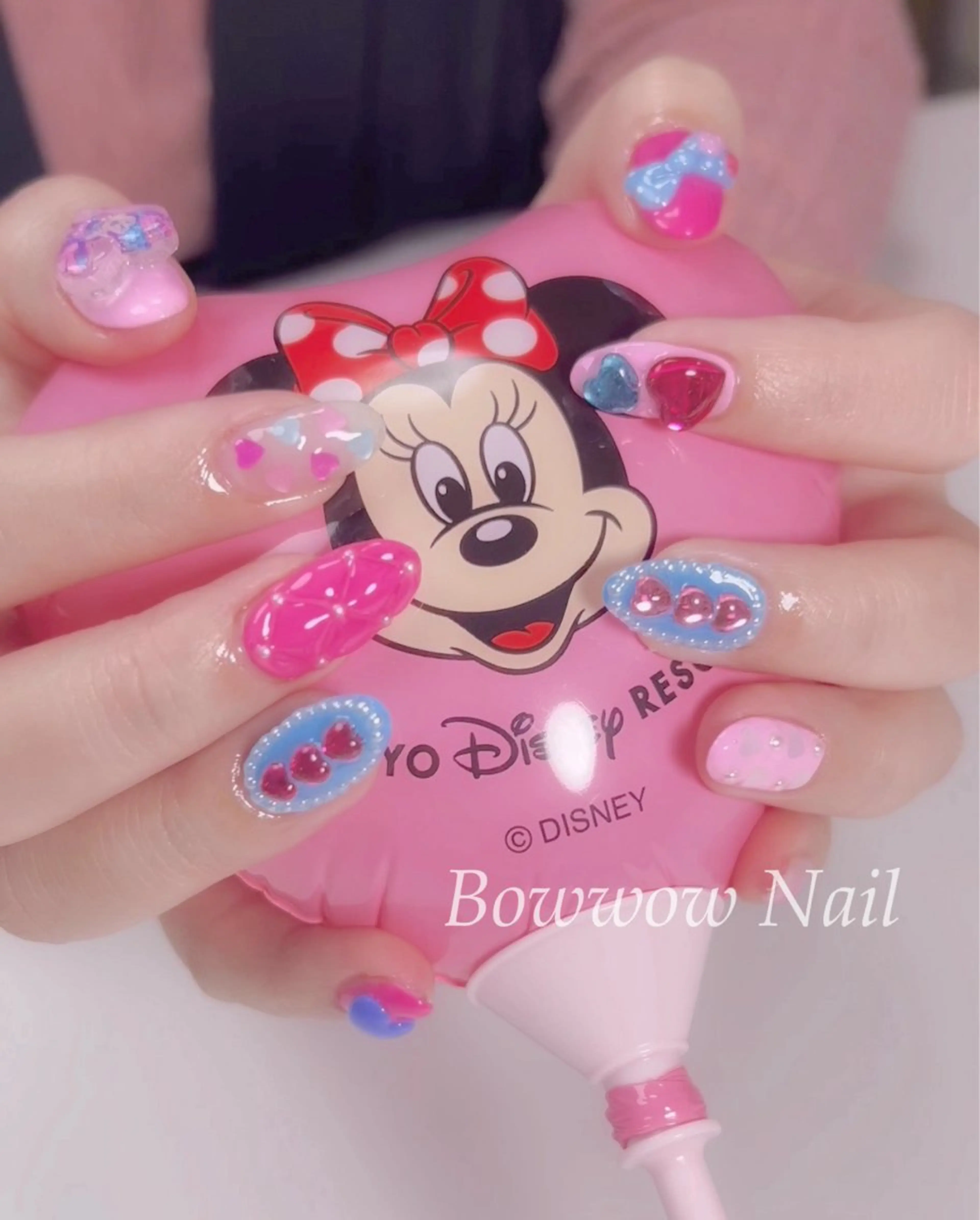 ネイル Bow wow Nail さや🧸のネイルデザイン
