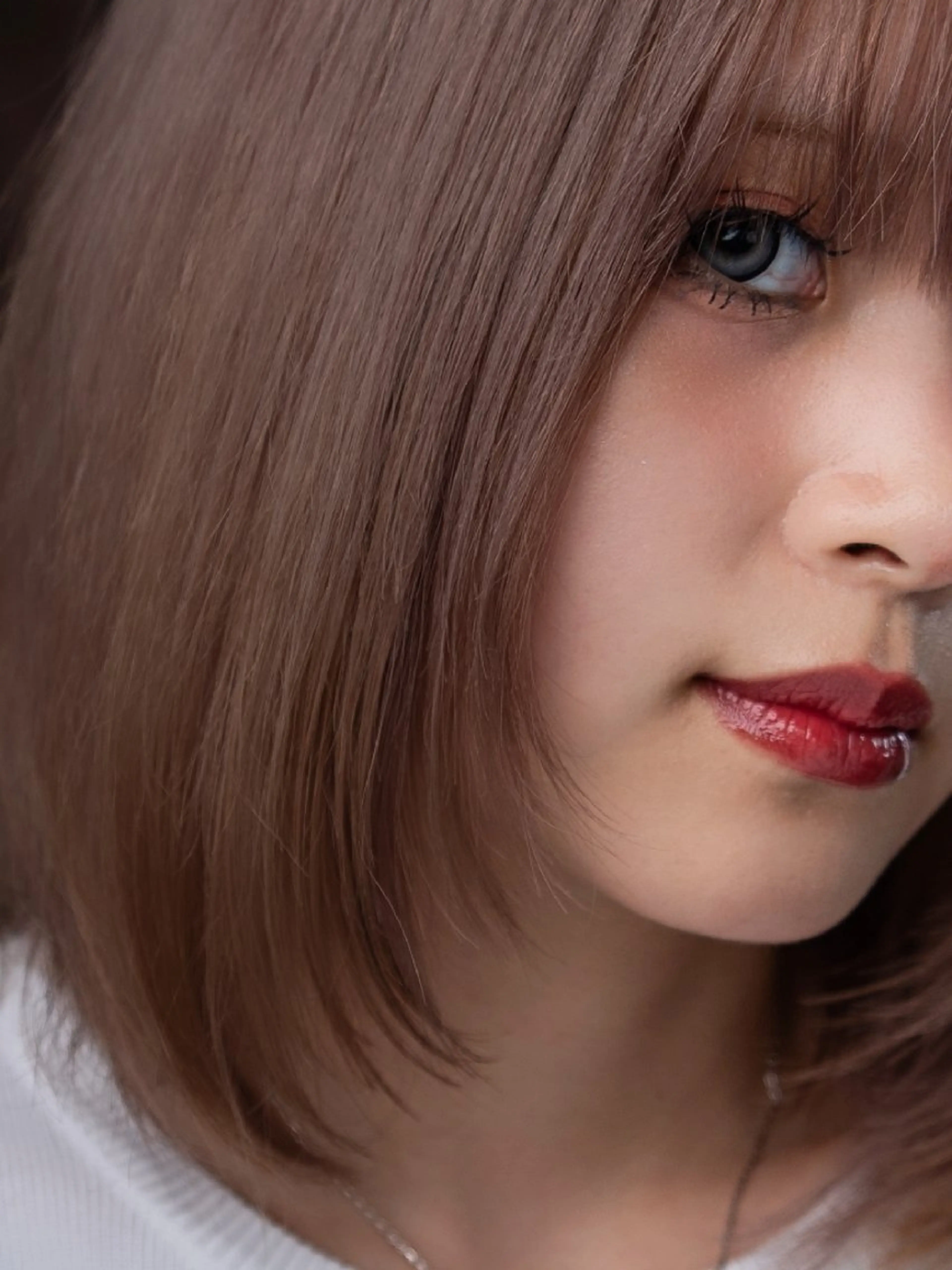 ショート カラー アッシュ ベージュカラー ブリーチ ダブルカラー グレージュ Loop for hair所属・松尾 泰伸のヘアスタイル