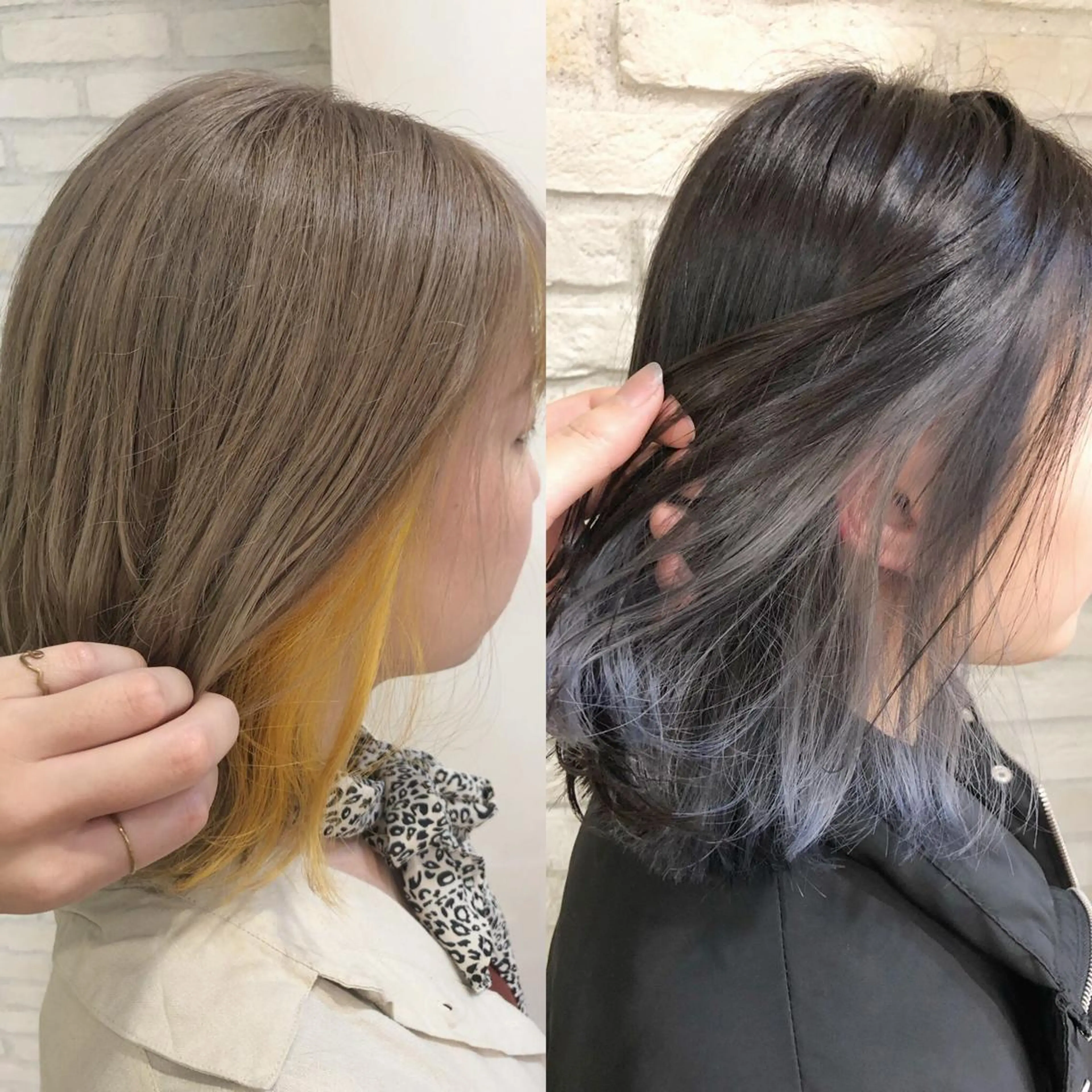 ミディアム カラー oggi +KENJE所属・大平 美沙のヘアスタイル