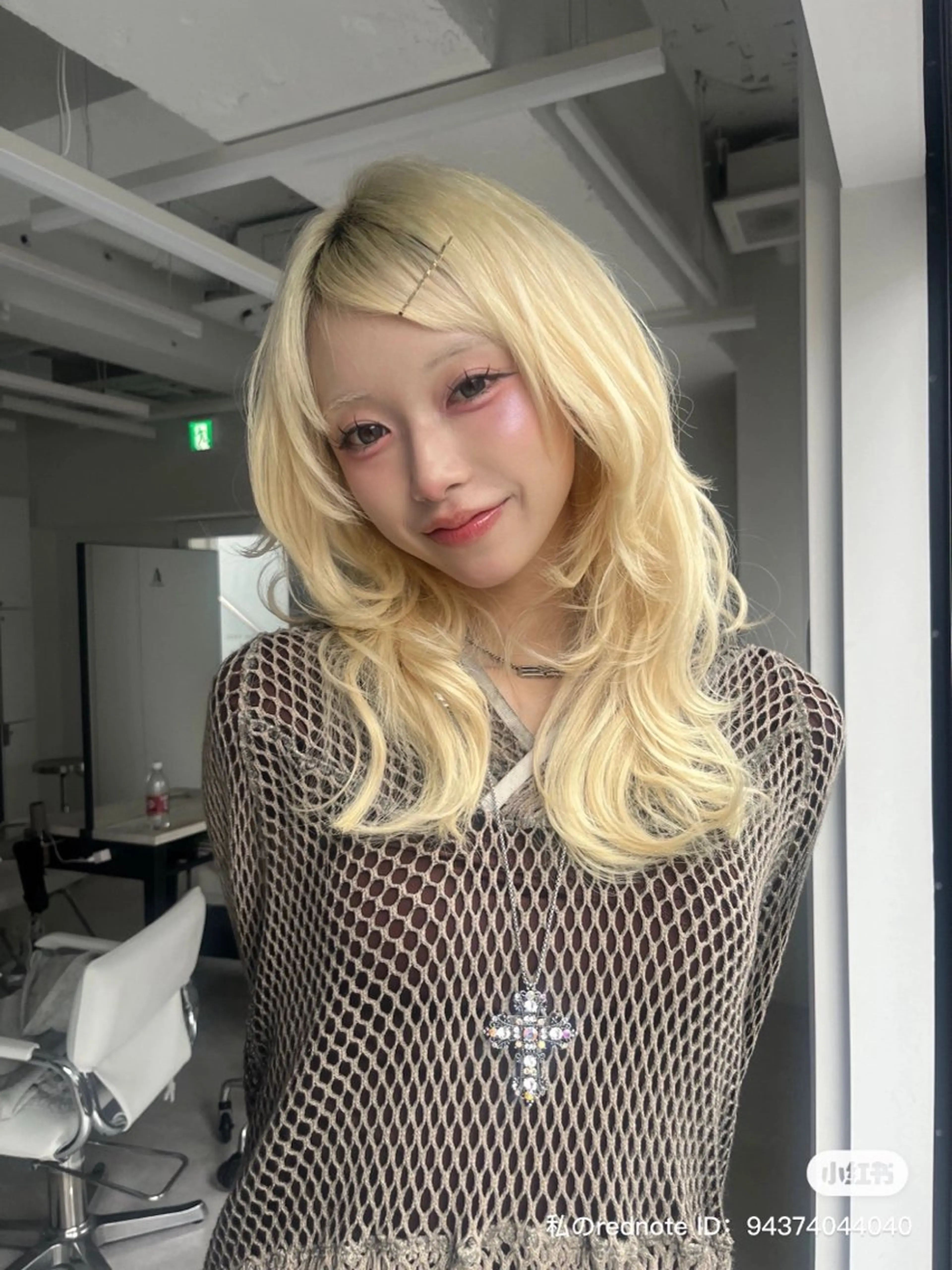 カラー 透明感カラー ヘアカラー トリートメント 透明感カラー✨🩵 韓国ヘアkanatoのヘアスタイル