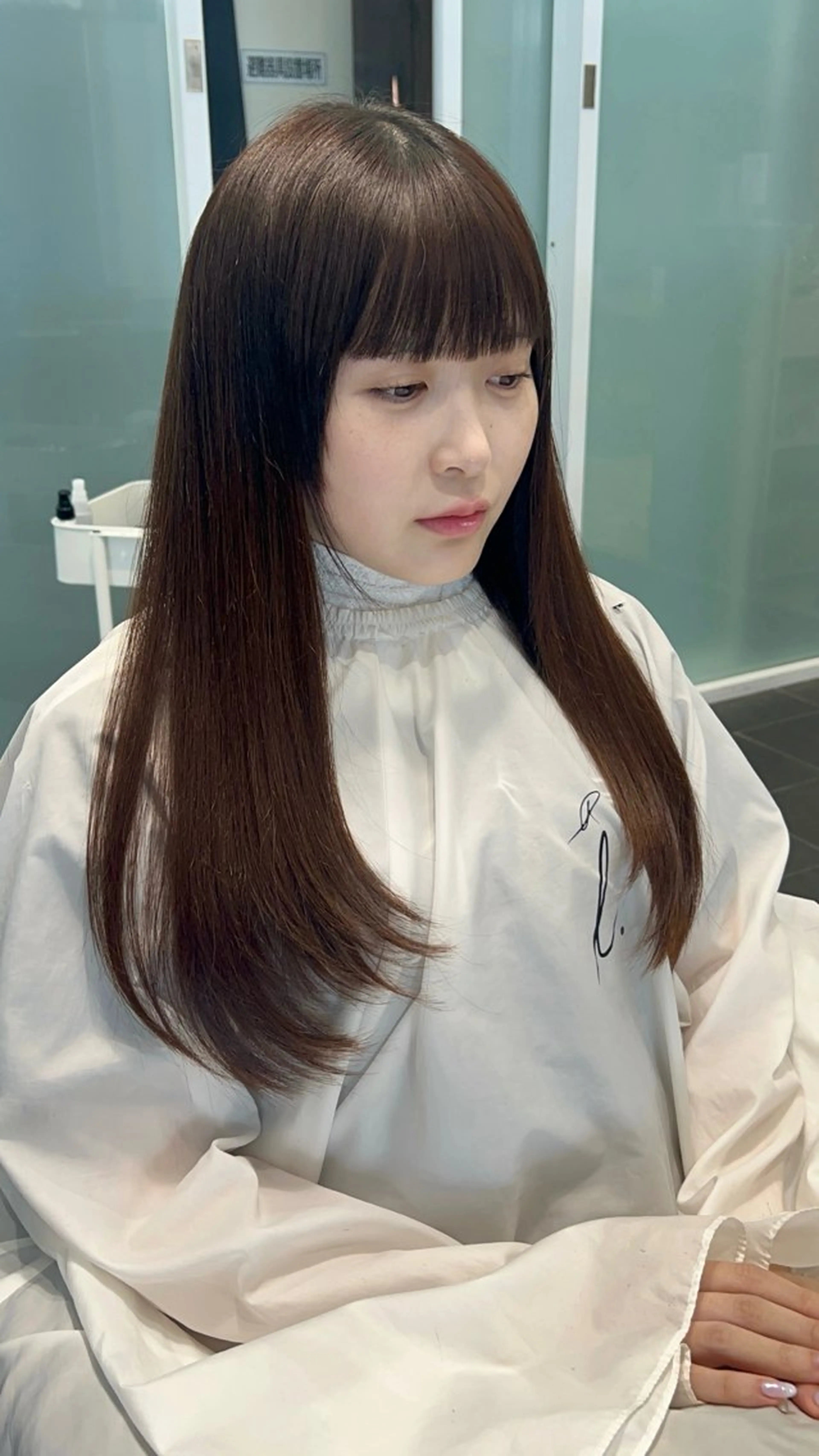 ロング 似合わせ前髪/ 小顔カット🎀そうのヘアスタイル