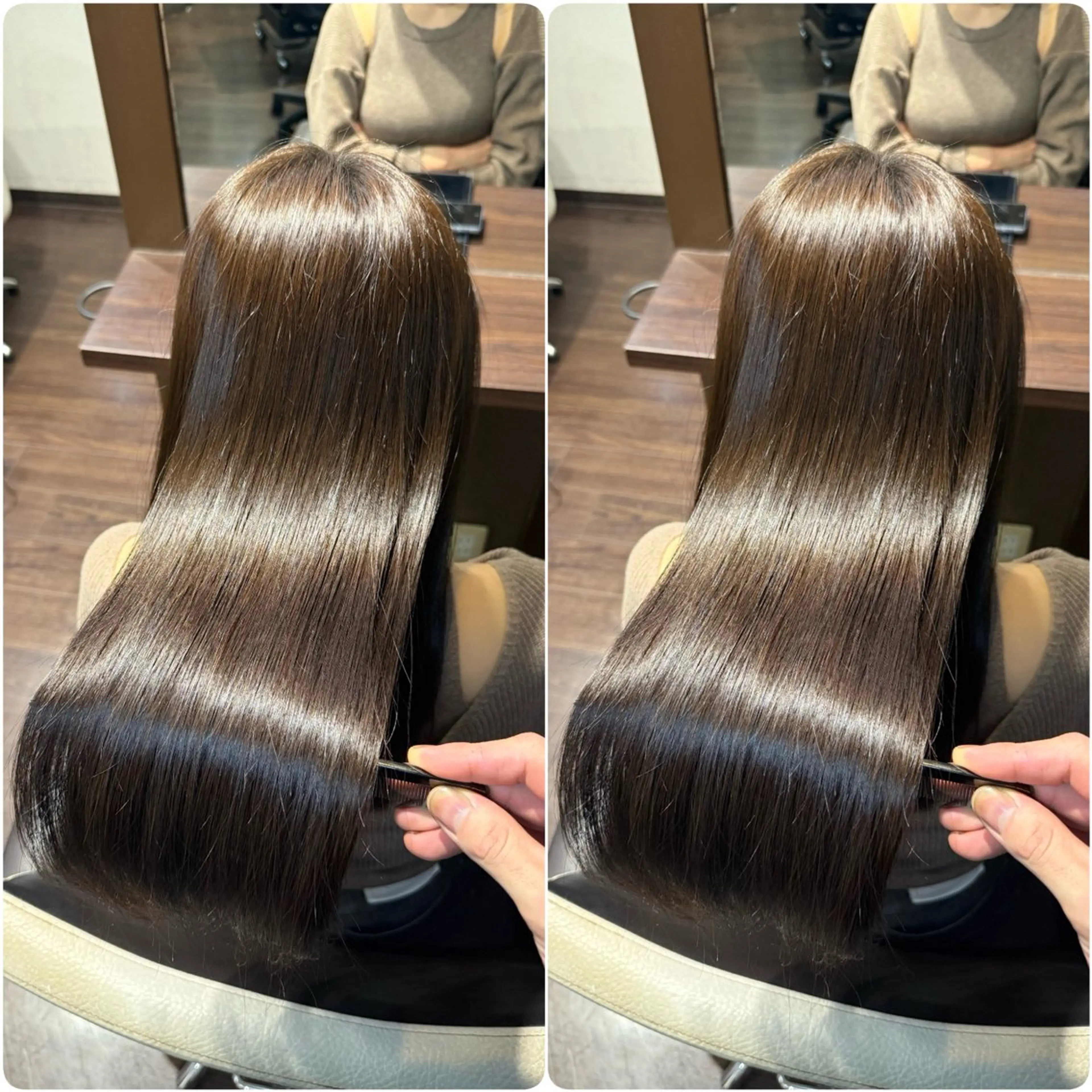 ロング カラー youres hair 東口店所属・🌸ULTOWA🌸 髪質改善/縮毛/店長のヘアスタイル