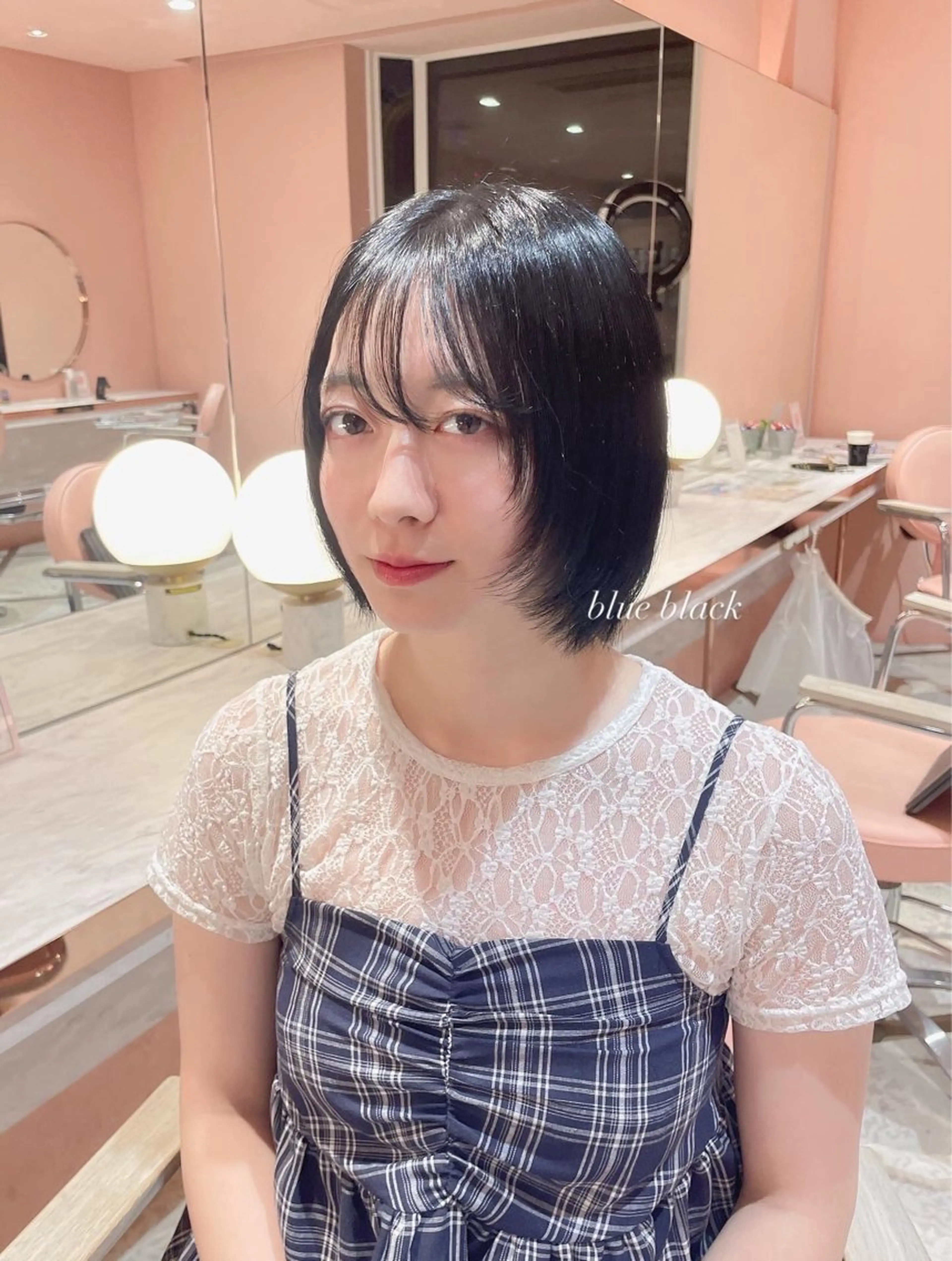 カラー ヘアカラー LUNTY NAMBA  難波駅前店所属・艶髪ワンホンヘア🩶 ayaha🩶のヘアスタイル