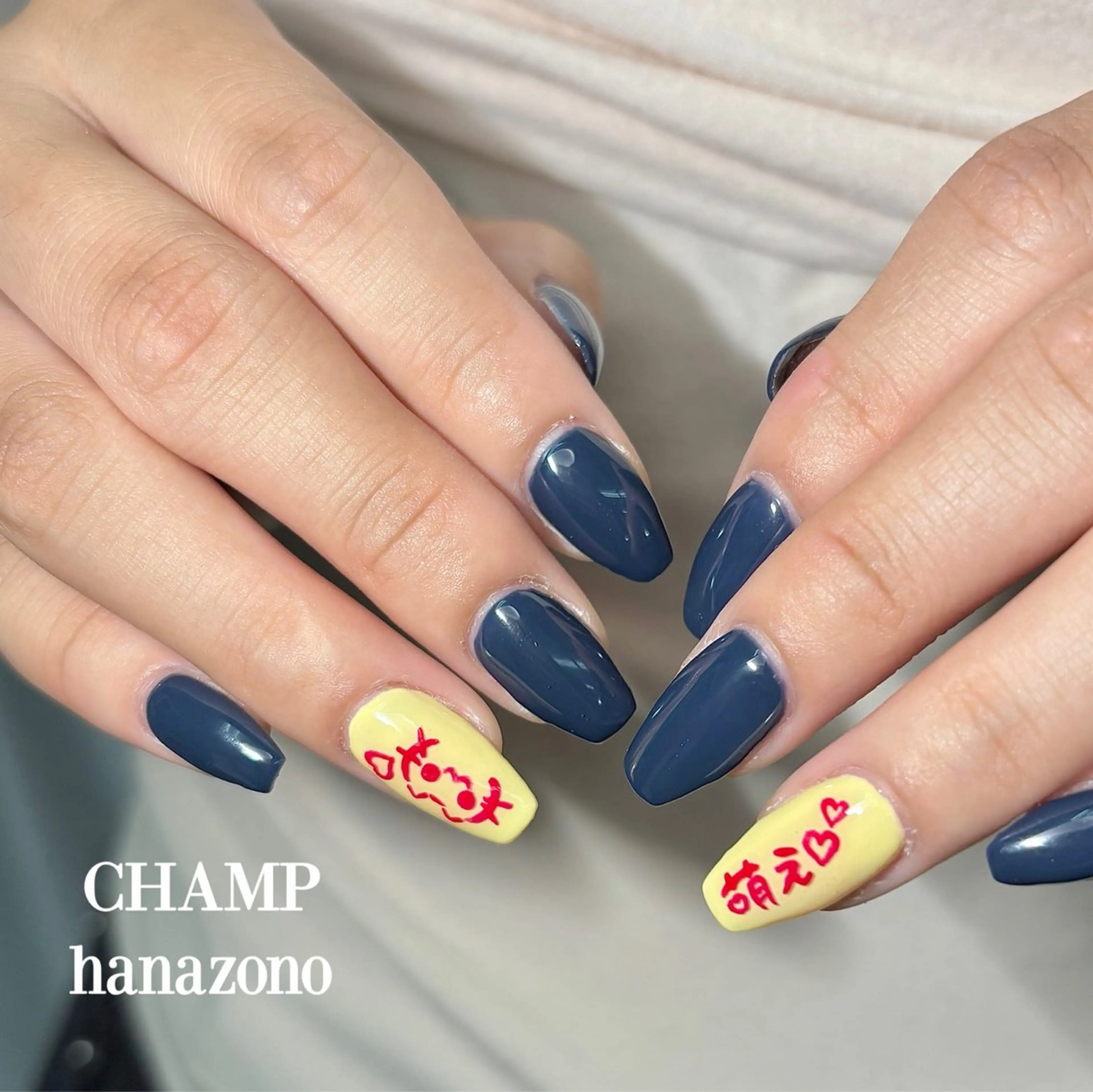 ネイル ハンドネイル 青山 優鈴のネイルデザイン