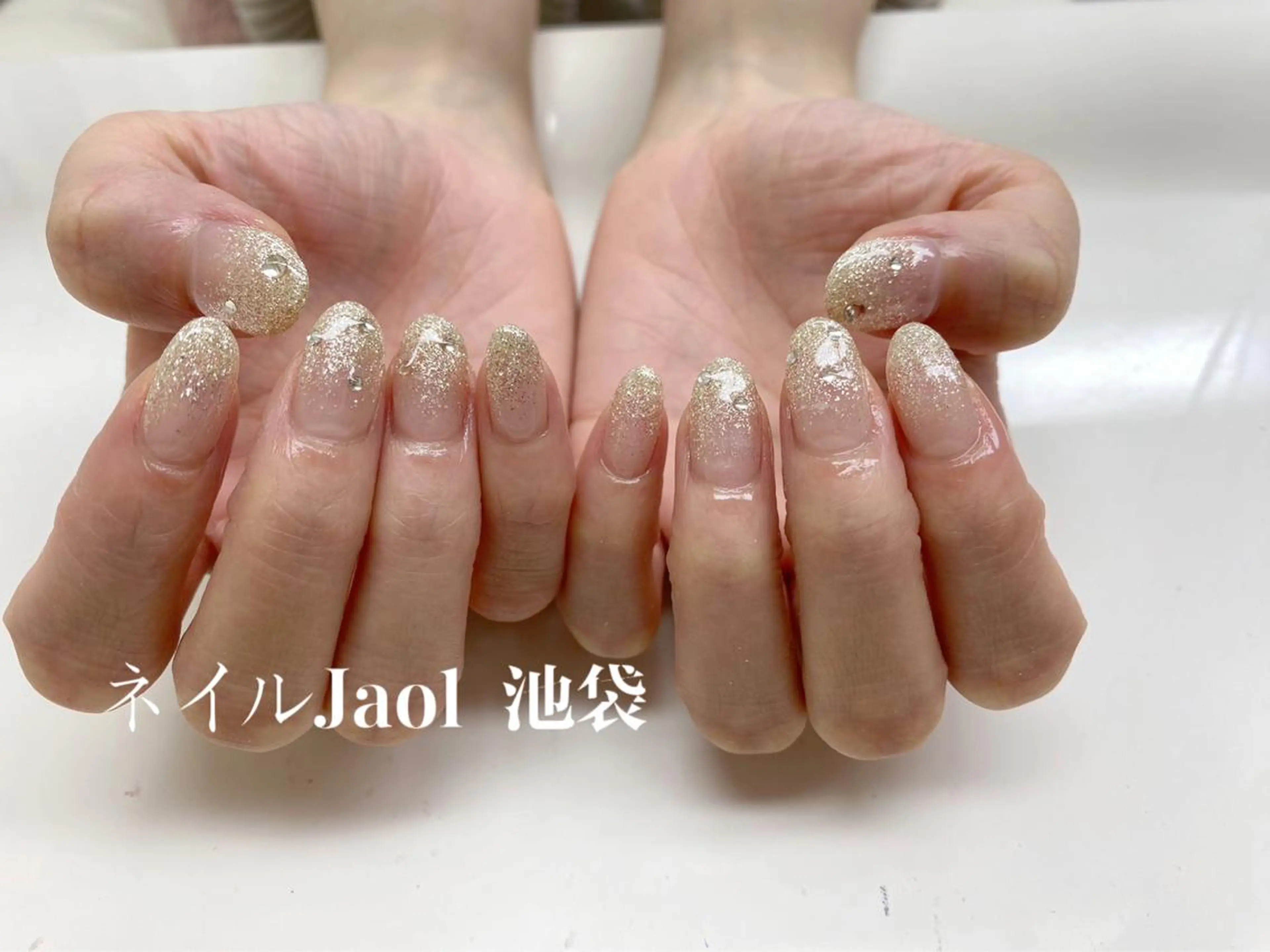 ミディアム nail jaol池袋店所属・ネイルJaol 池袋のネイルデザイン