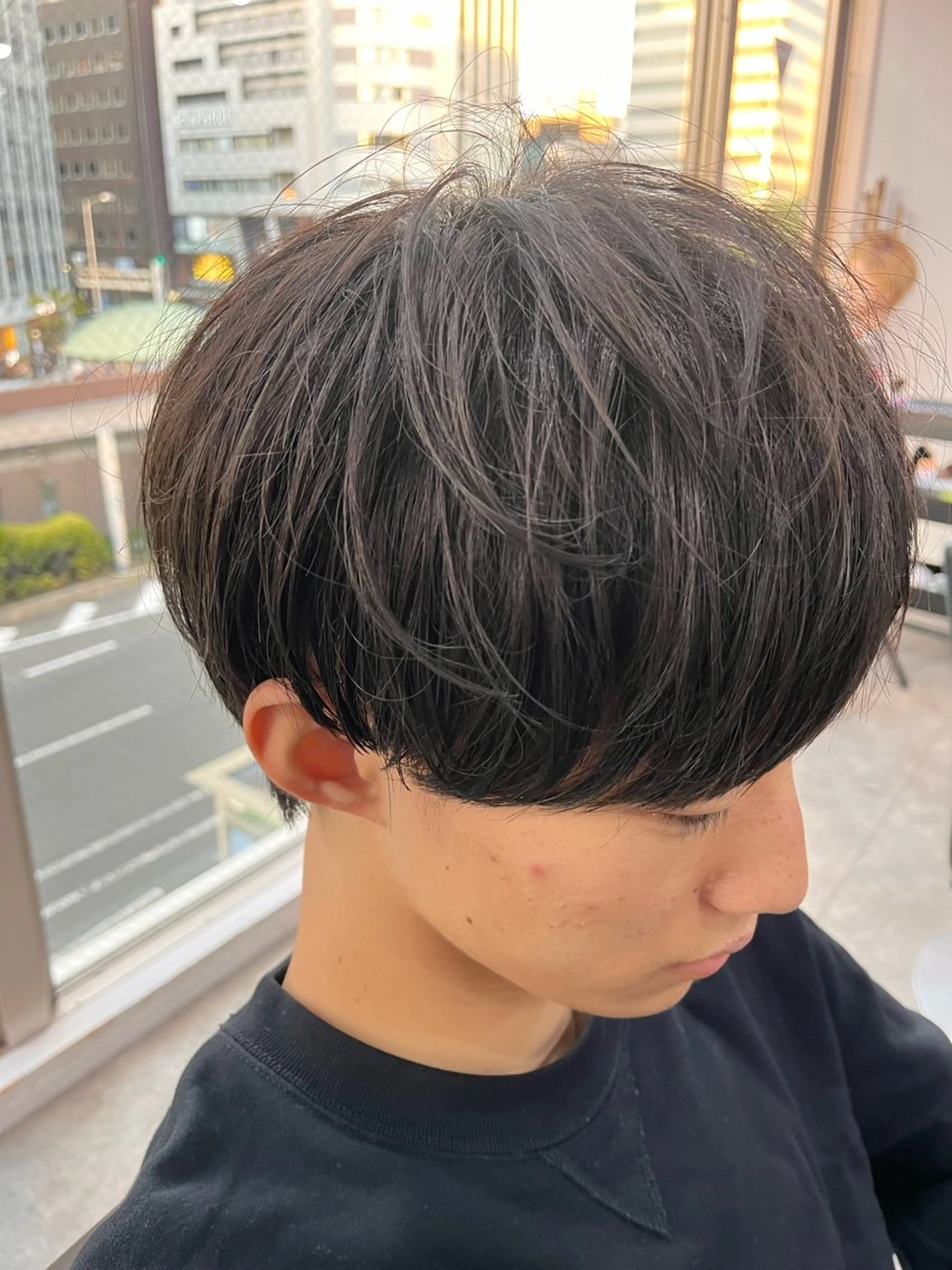 【🔥メンズ限定価格🔥】クオライン縮毛矯正＋カット＋トリートメント＋ヘアセットの写真