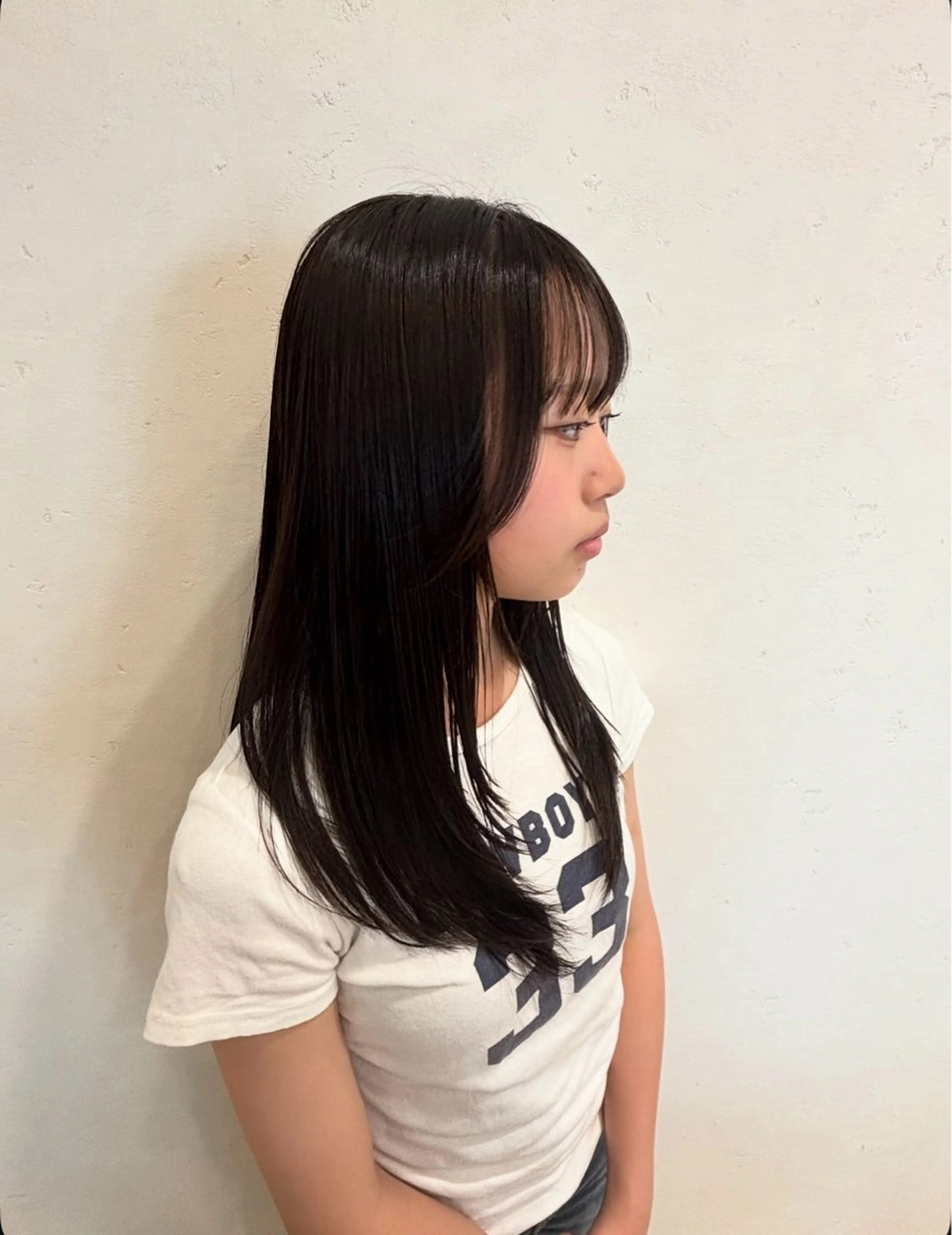 ロング レイヤーカット レディースレイヤー カット特化🪽紗彩のヘアスタイル