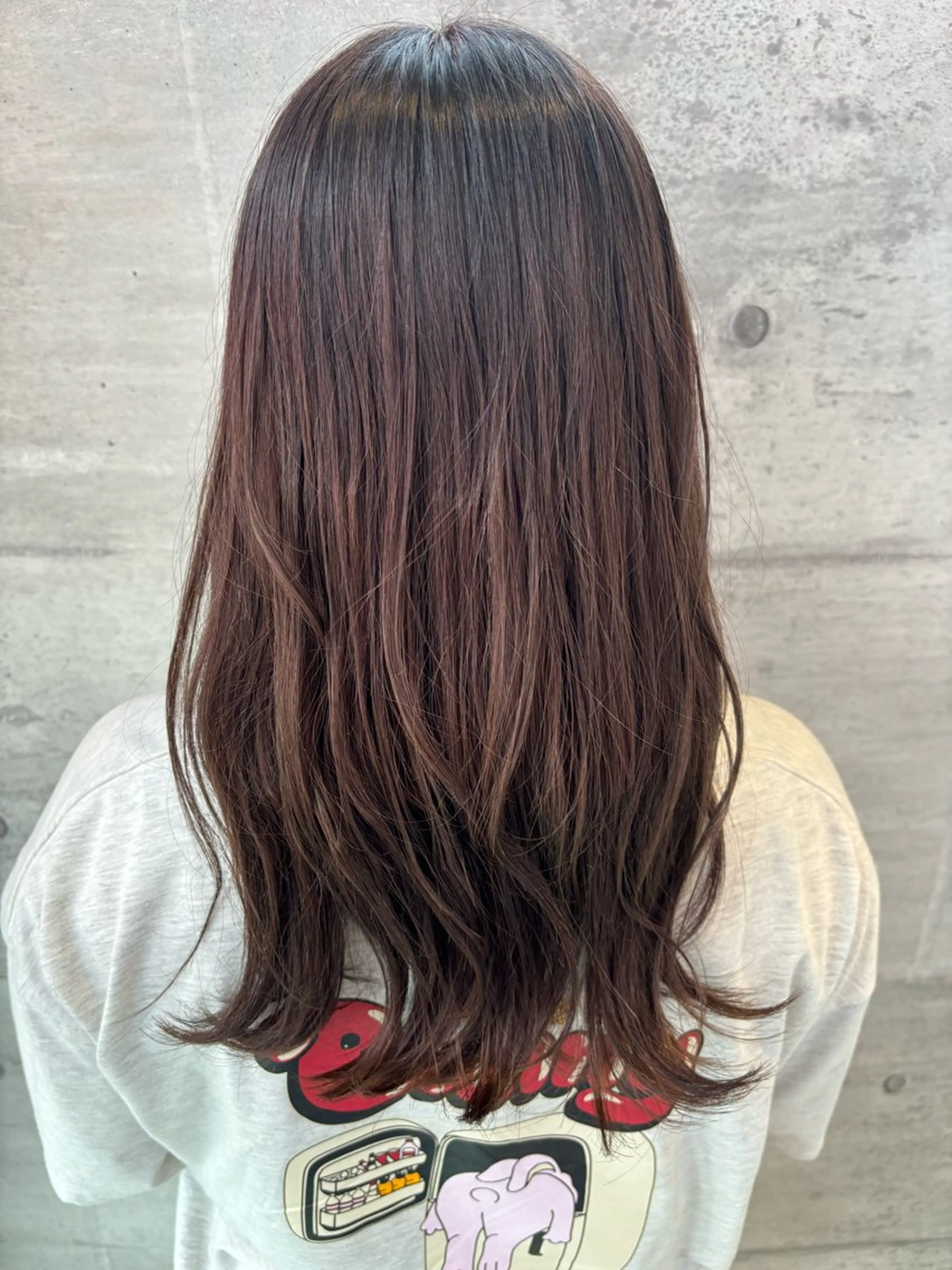 ロング カラー ブラウンカラー on|HAIRSALON所属・中里 恵梨のヘアスタイル