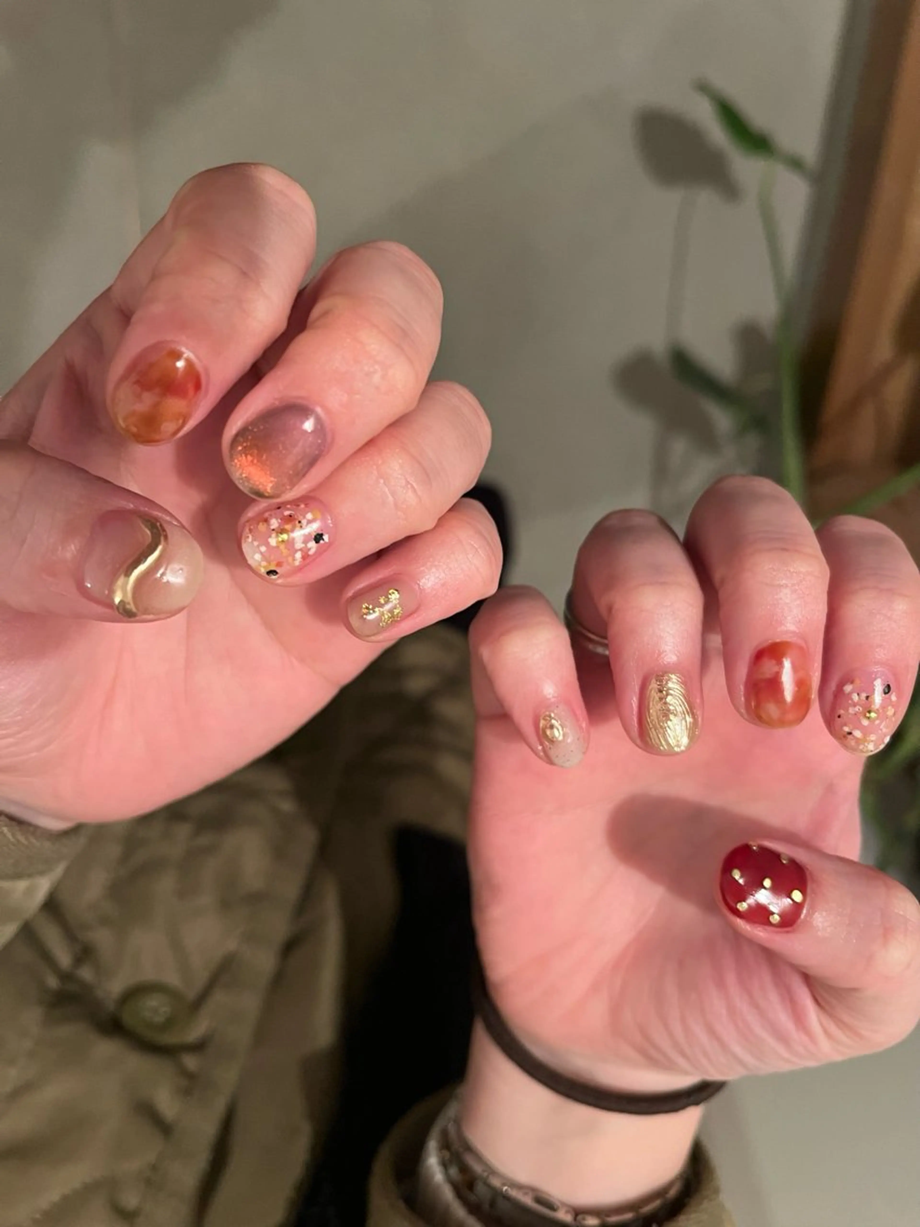 ネイル ニュアンスネイル K Aのネイルデザイン